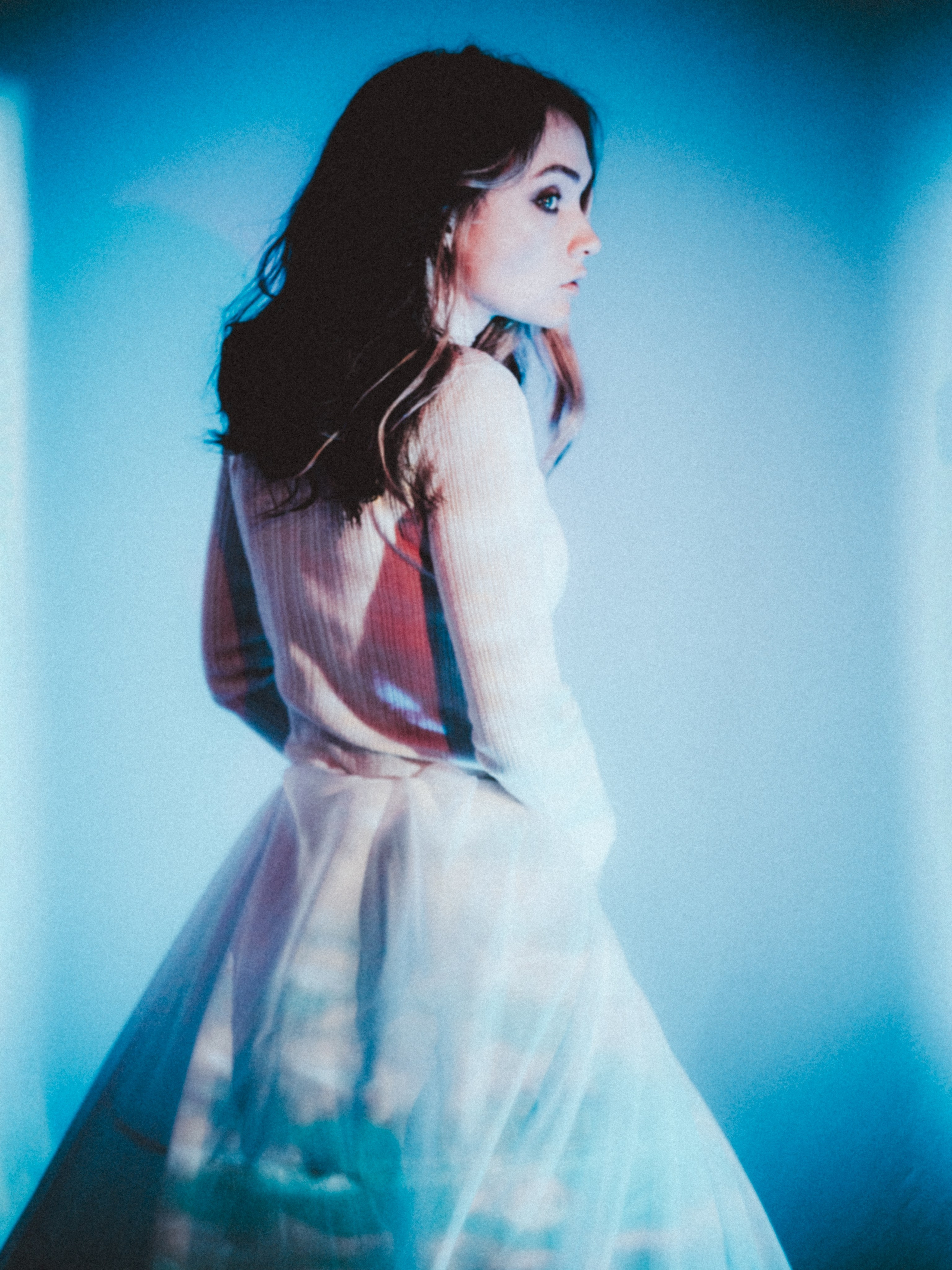 Портретная фотосессия с проектором в студии в Санкт-Петербурге. Светлана Гопанюк. Портретный фотограф. Санкт-Петербург. СПб