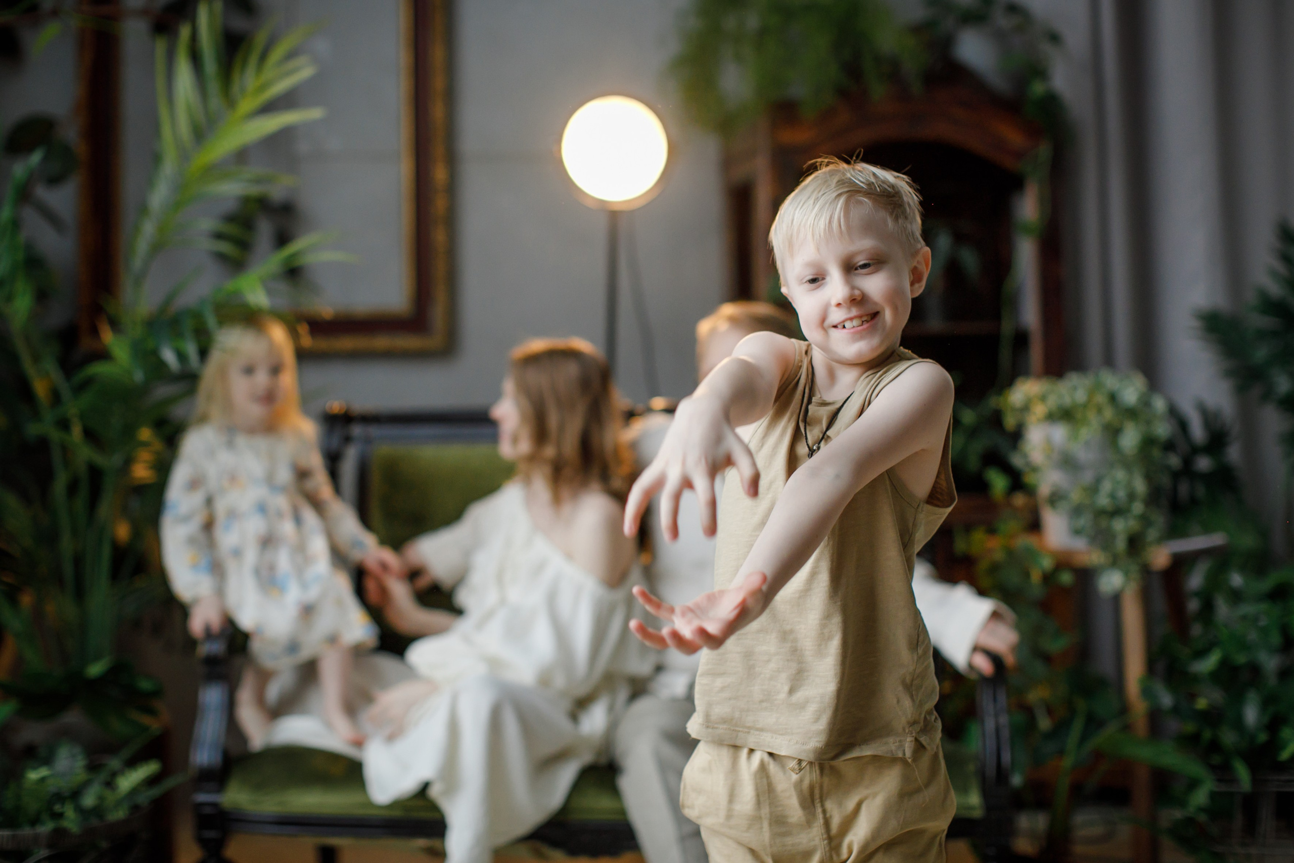 Семейное. Анюта, Даня и дети. Школьные альбомы, Семейные съемки, Портреты, Фотограф Елена Кузнецова