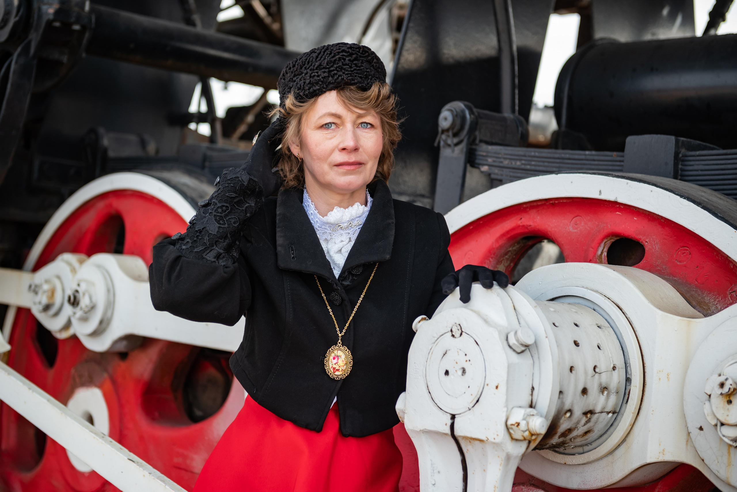 Наталья и Ретропоезд. Свадебный и семейный фотограф в Дзержинске Екатерина Шулакова