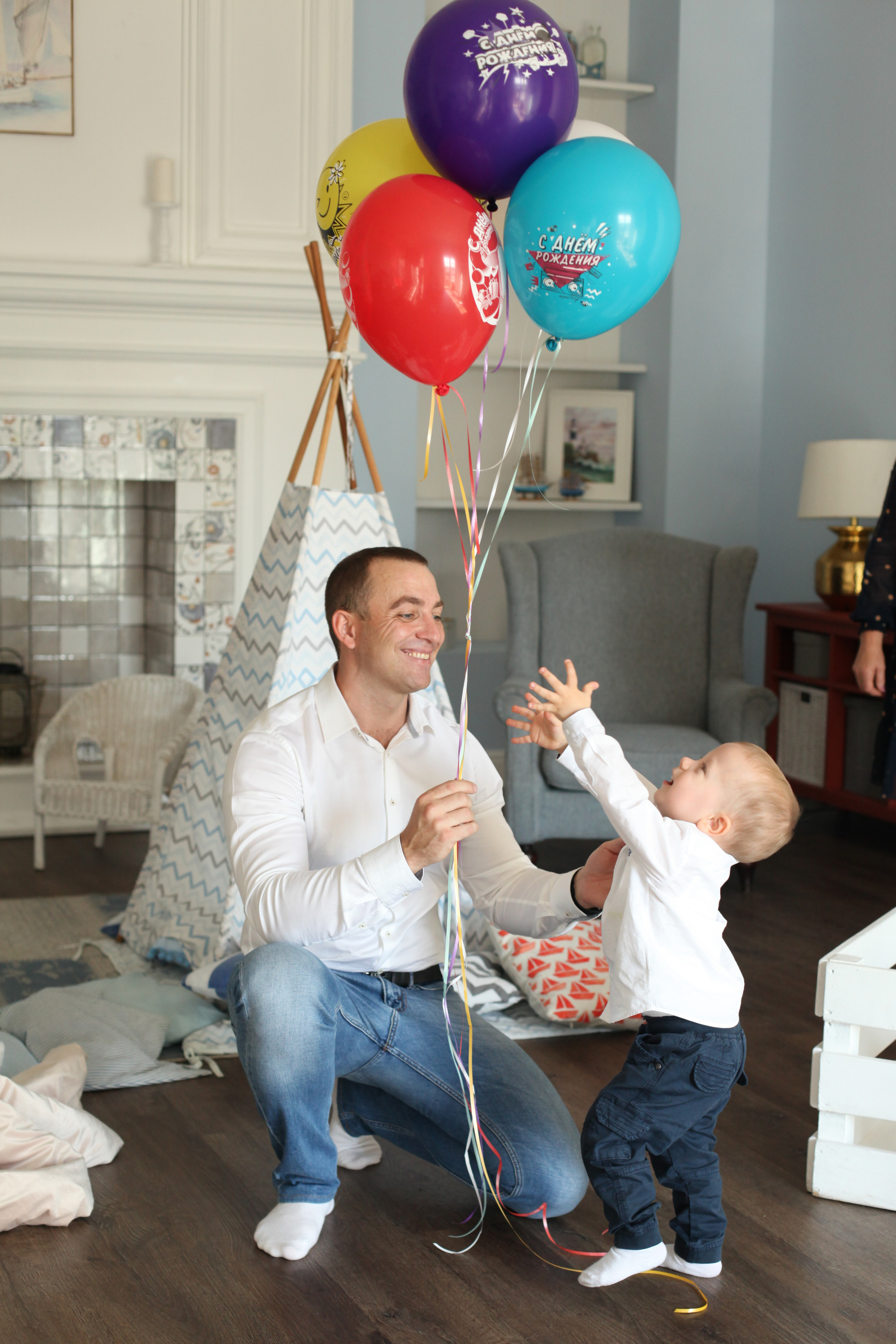 Егорке 2 годика. Семейный и Детский фотограф в Санкт-Петербурге Ирина Снежко