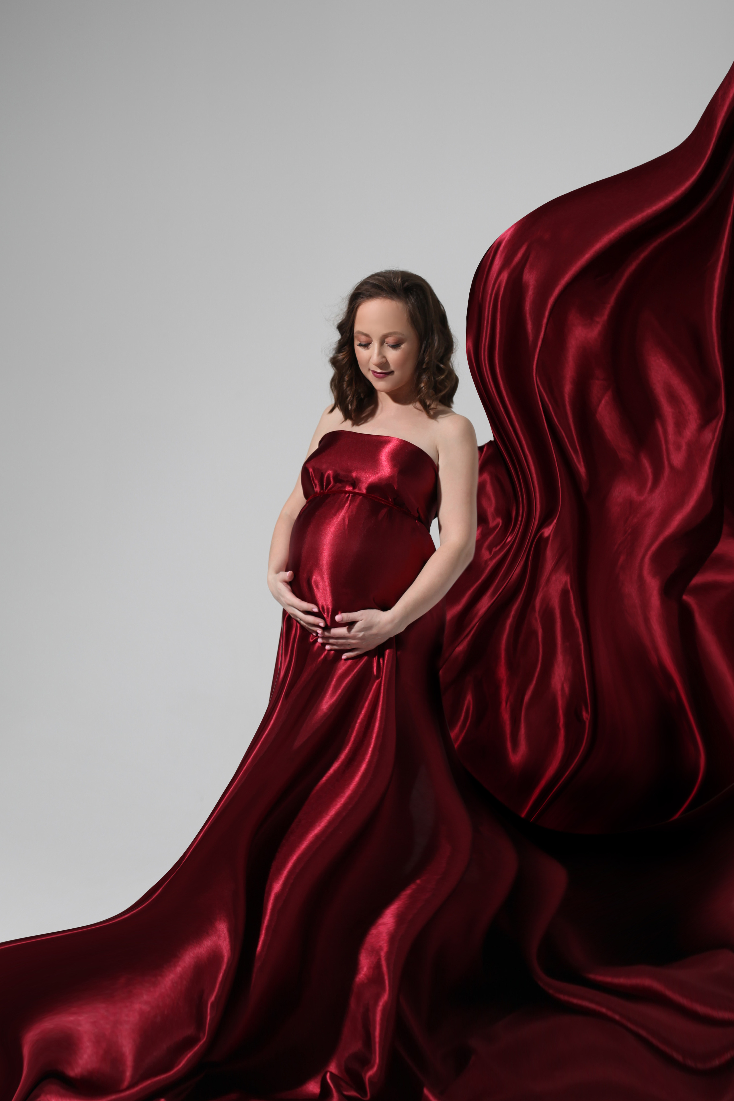 Фотосессии Беременности в Тканях. Семейный и Детский фотограф в Санкт-Петербурге Ирина Снежко