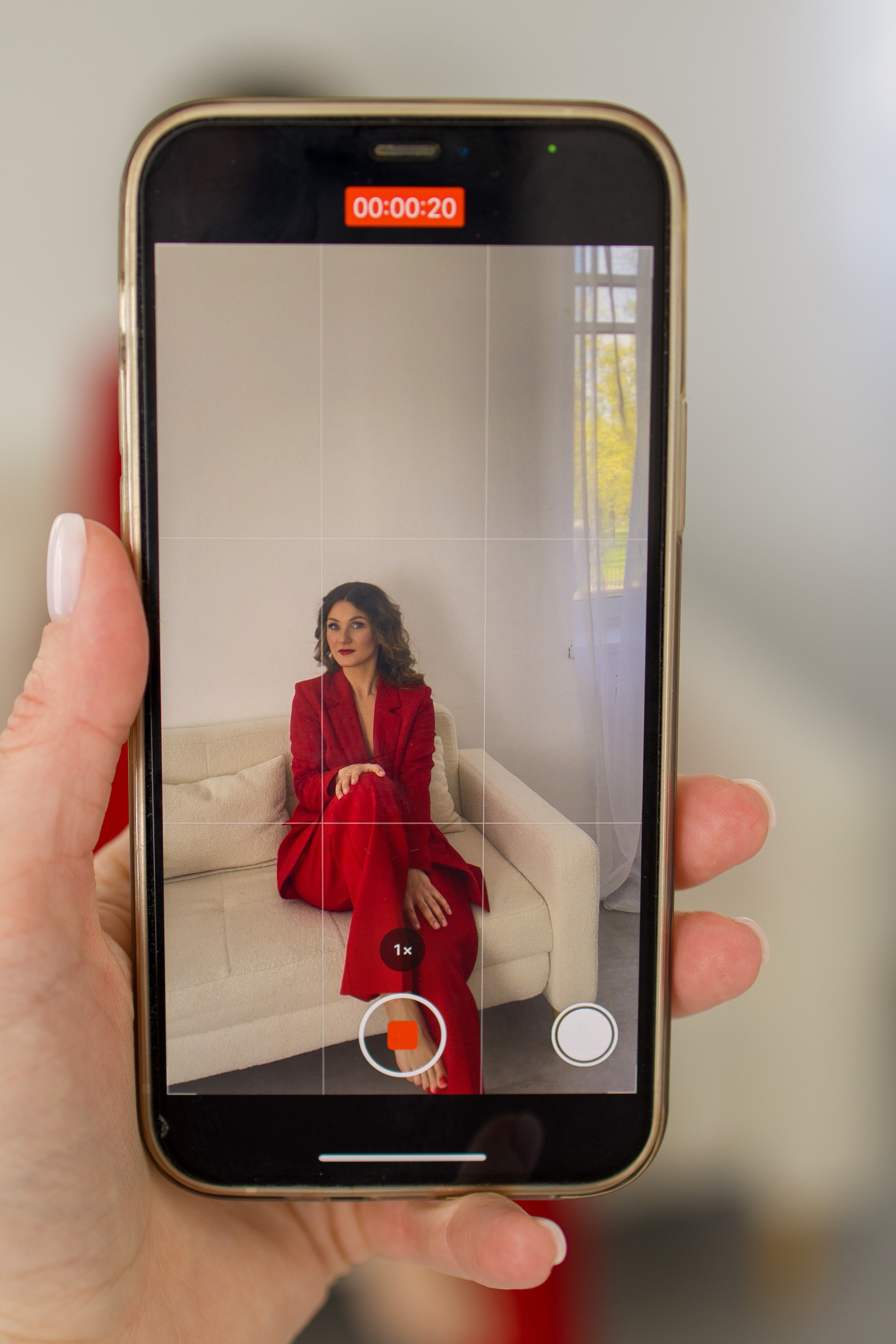 Lady in red. Художественная фотография