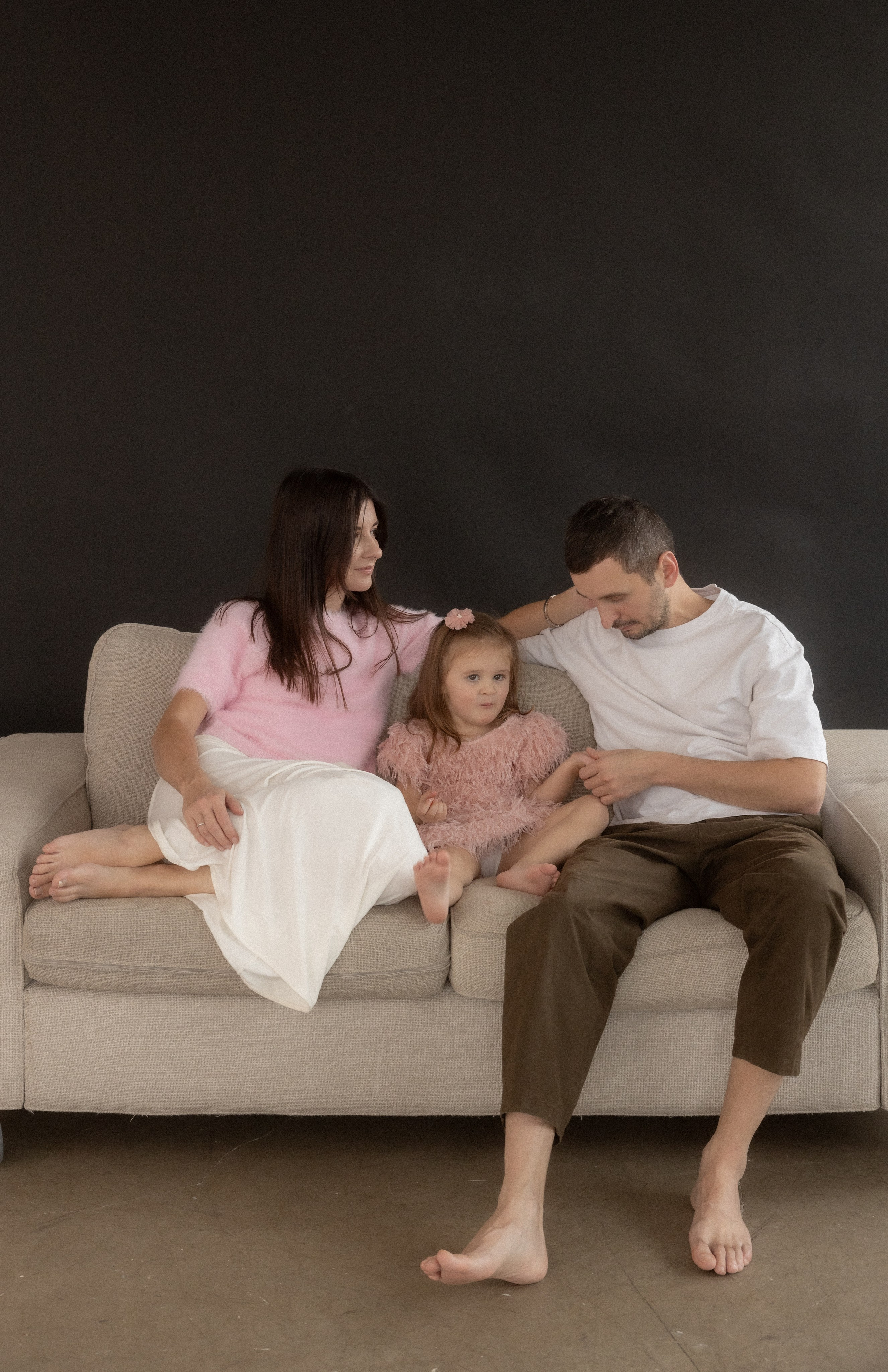 Андрей + Маша + Ника. Семейный и детский фотограф Юлия Шох