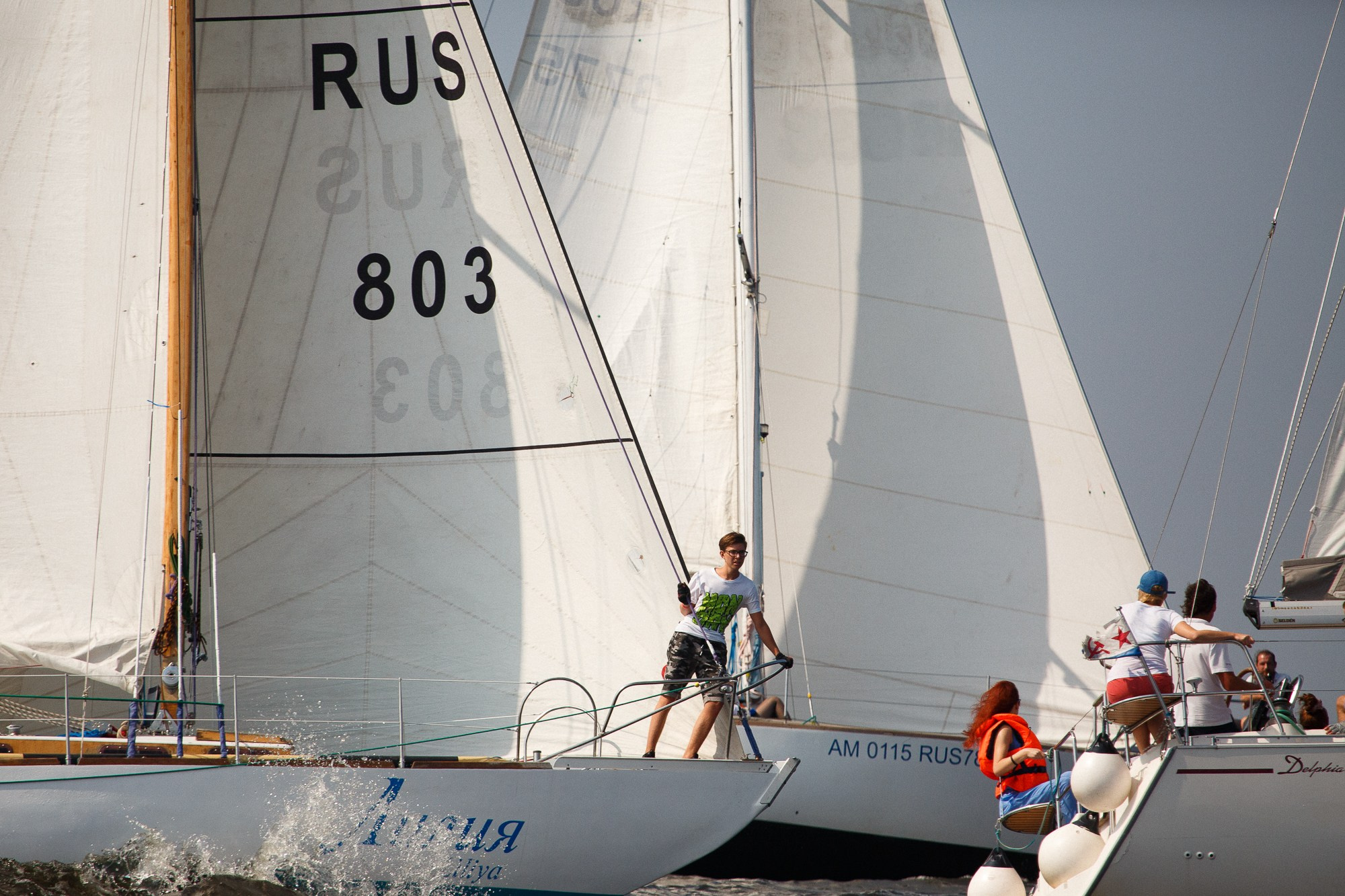 Парусная регата. Рабочая сторона — бизнес портрет и репортаж в Санкт-Петербурге