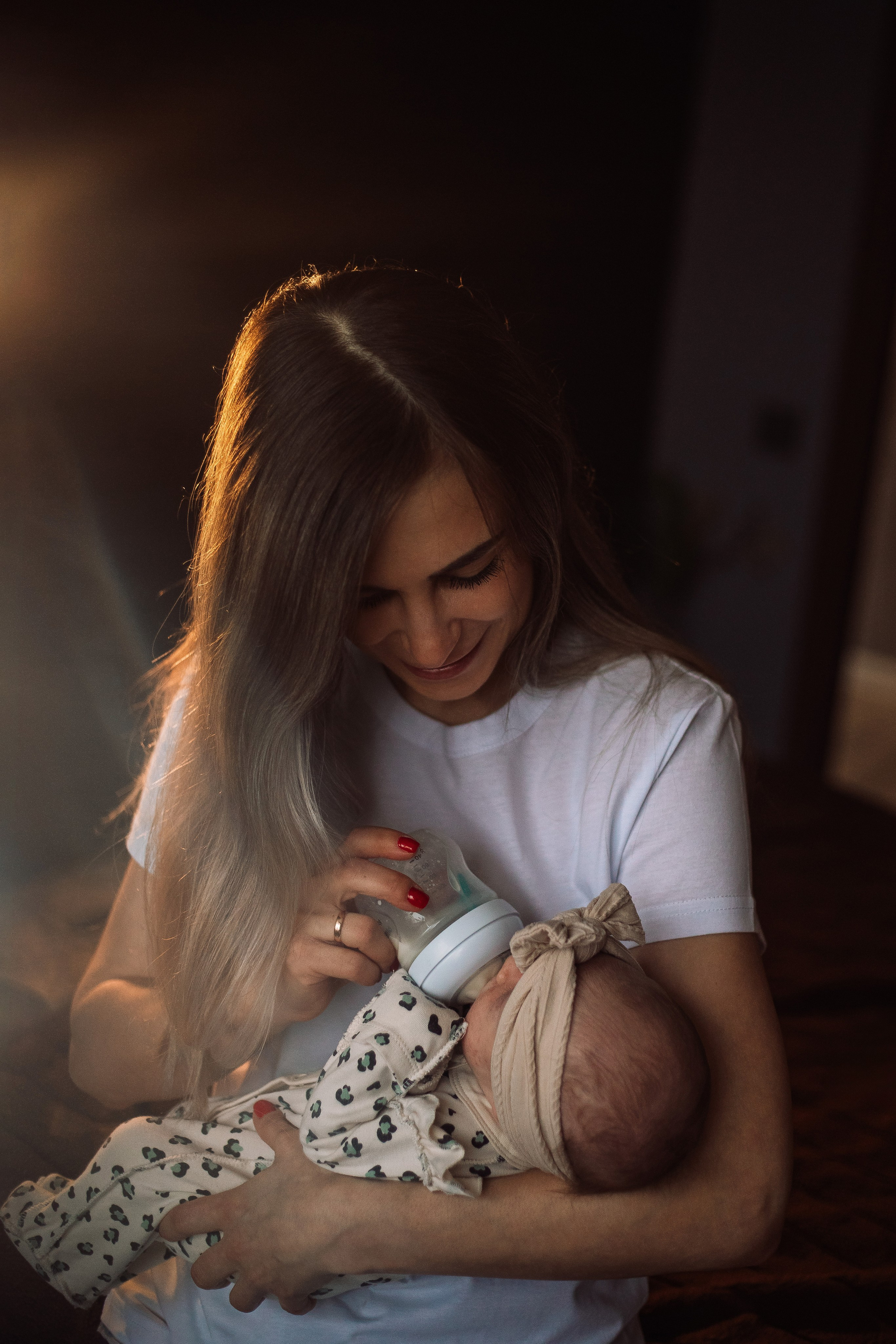 Семейная фотосессия в студии/дома