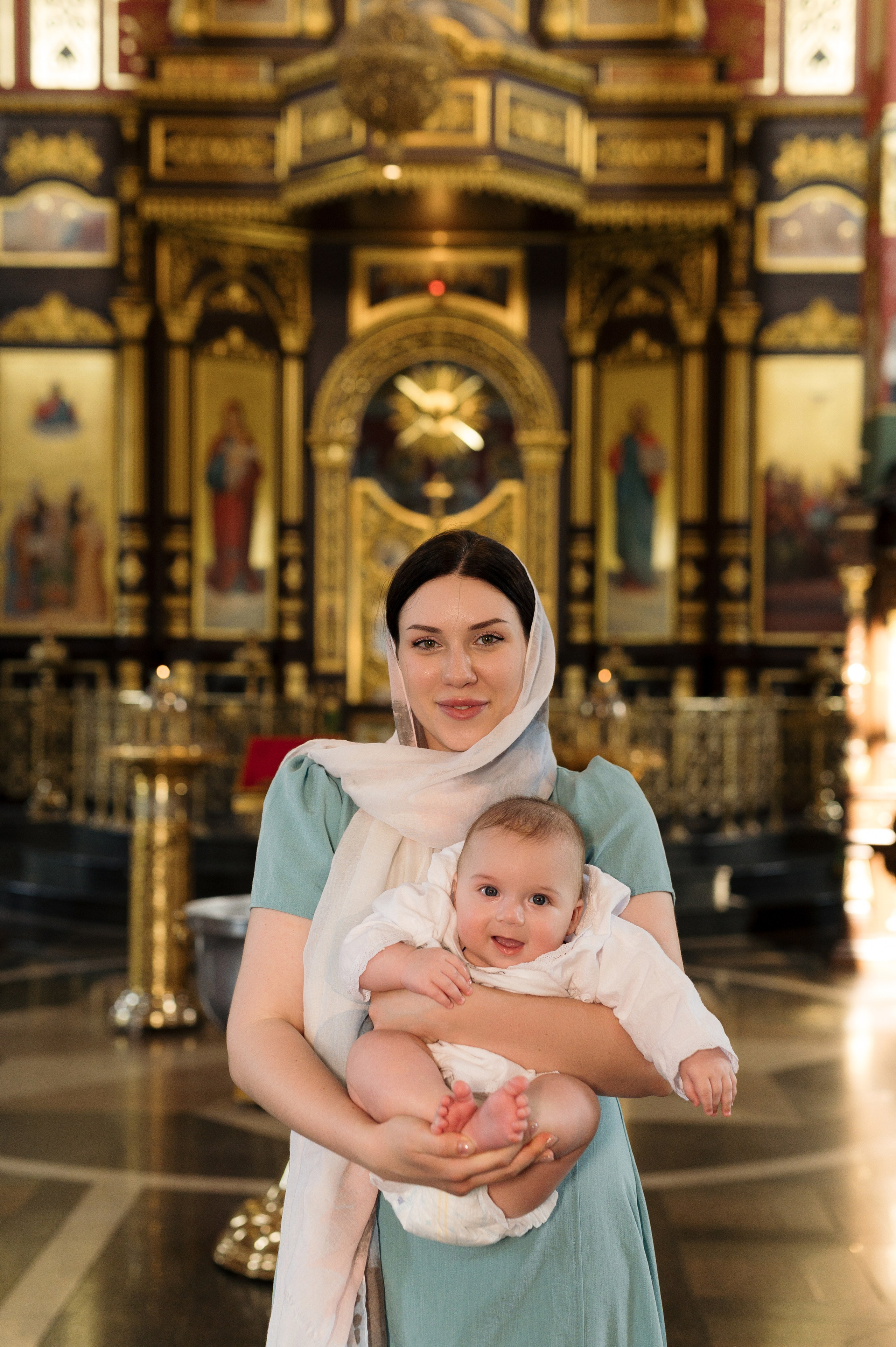 Крещение Федора. Фотограф в Краснодаре Скубицкая Альбина