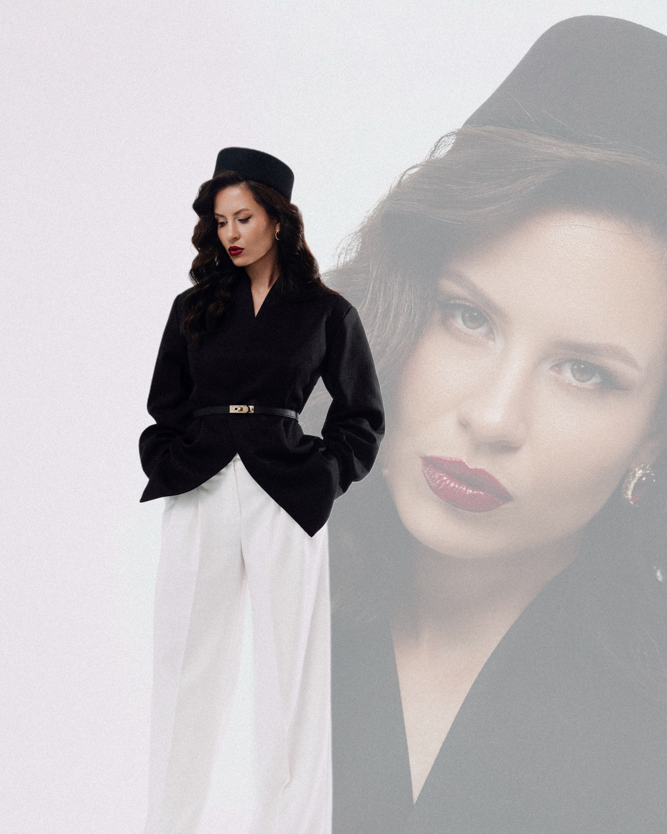 фотосессия с коллажем 