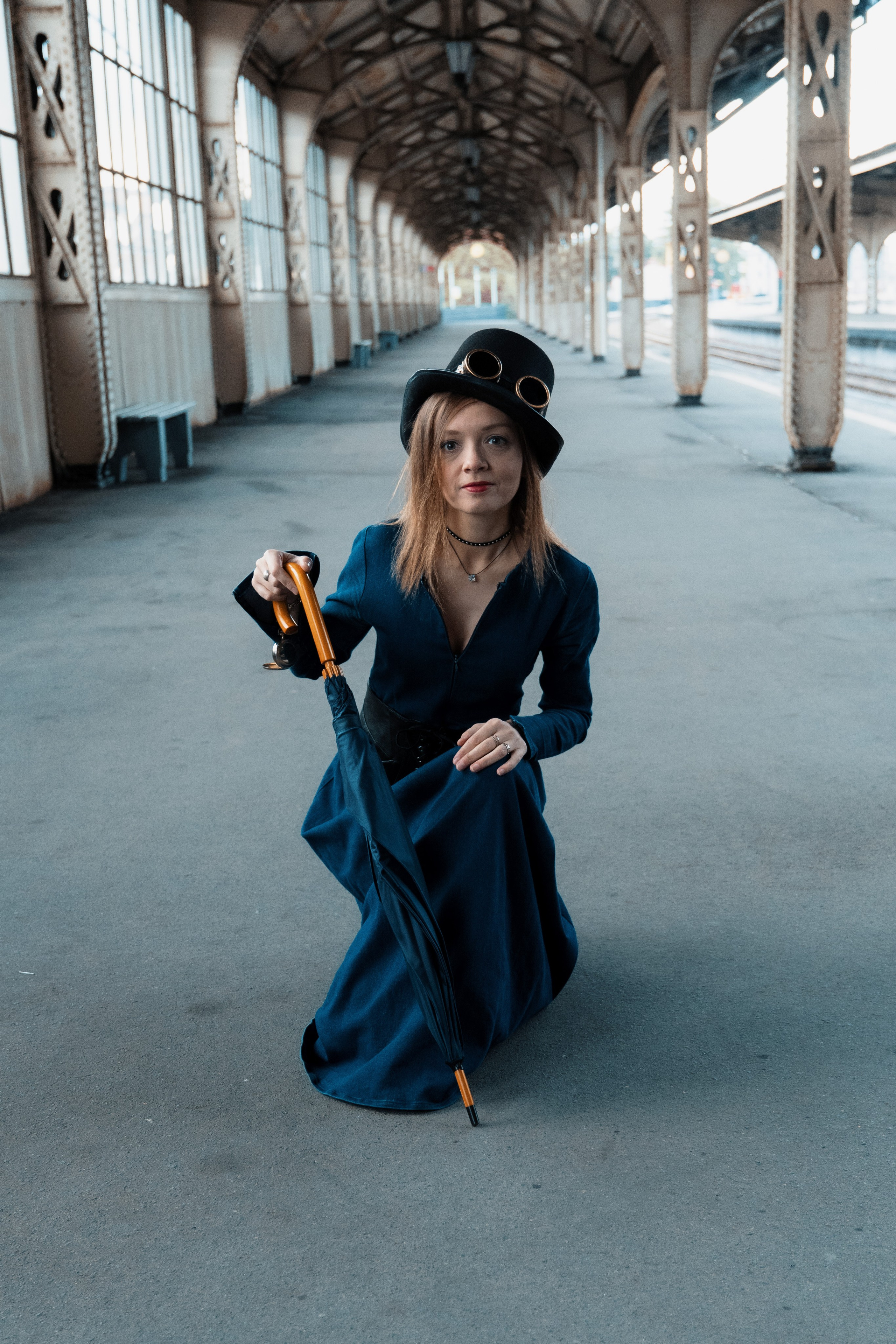 Съемка в тиле стим-панк. Виктория Спорова. Ваш портретный фотограф в Санкт-Петербурге