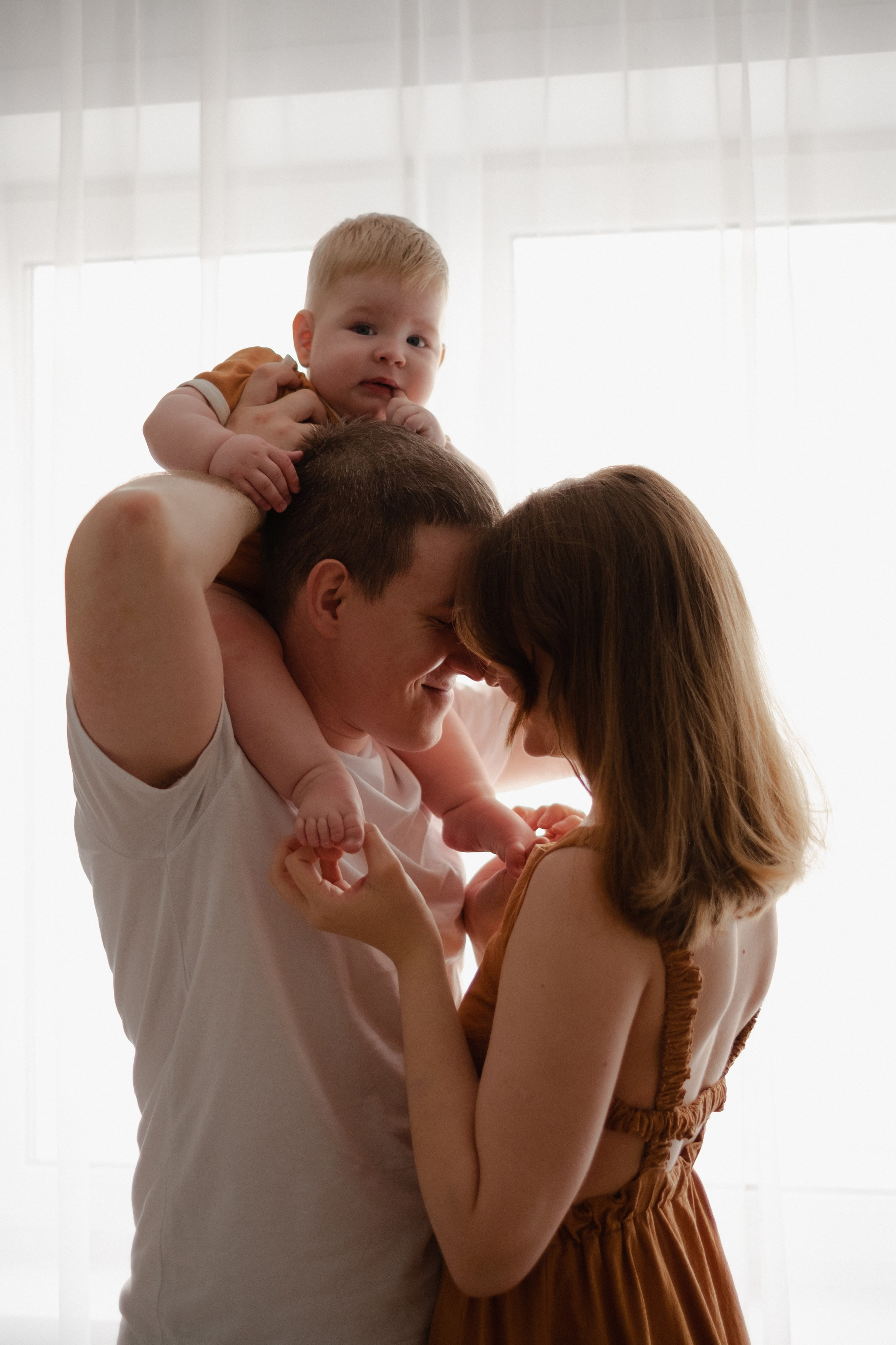 Настя, Дима и Костя | домашняя съемка. Фотограф в Новосибирске Диана Ильиных