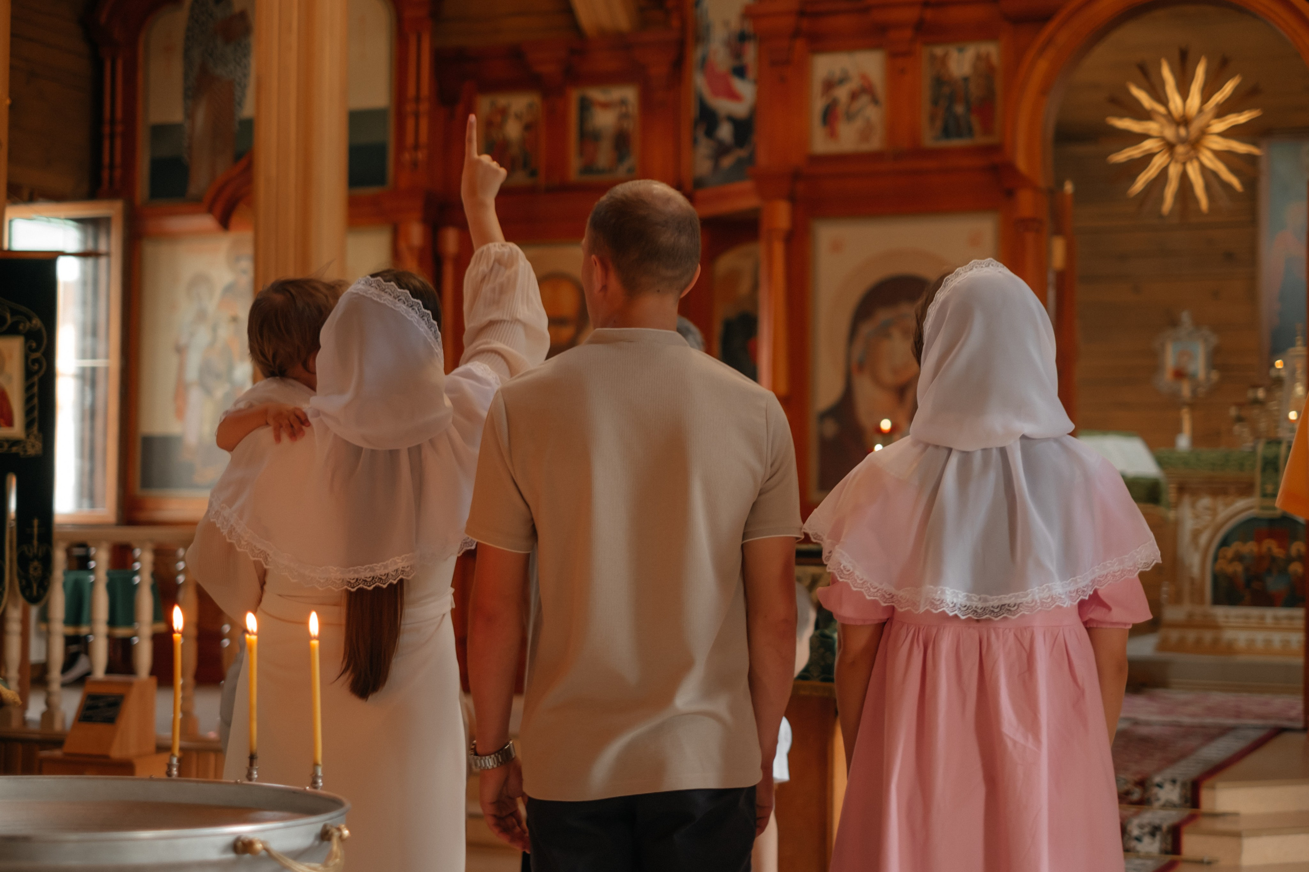 Крещение Таисии. Фотограф в Новосибирске Диана Ильиных