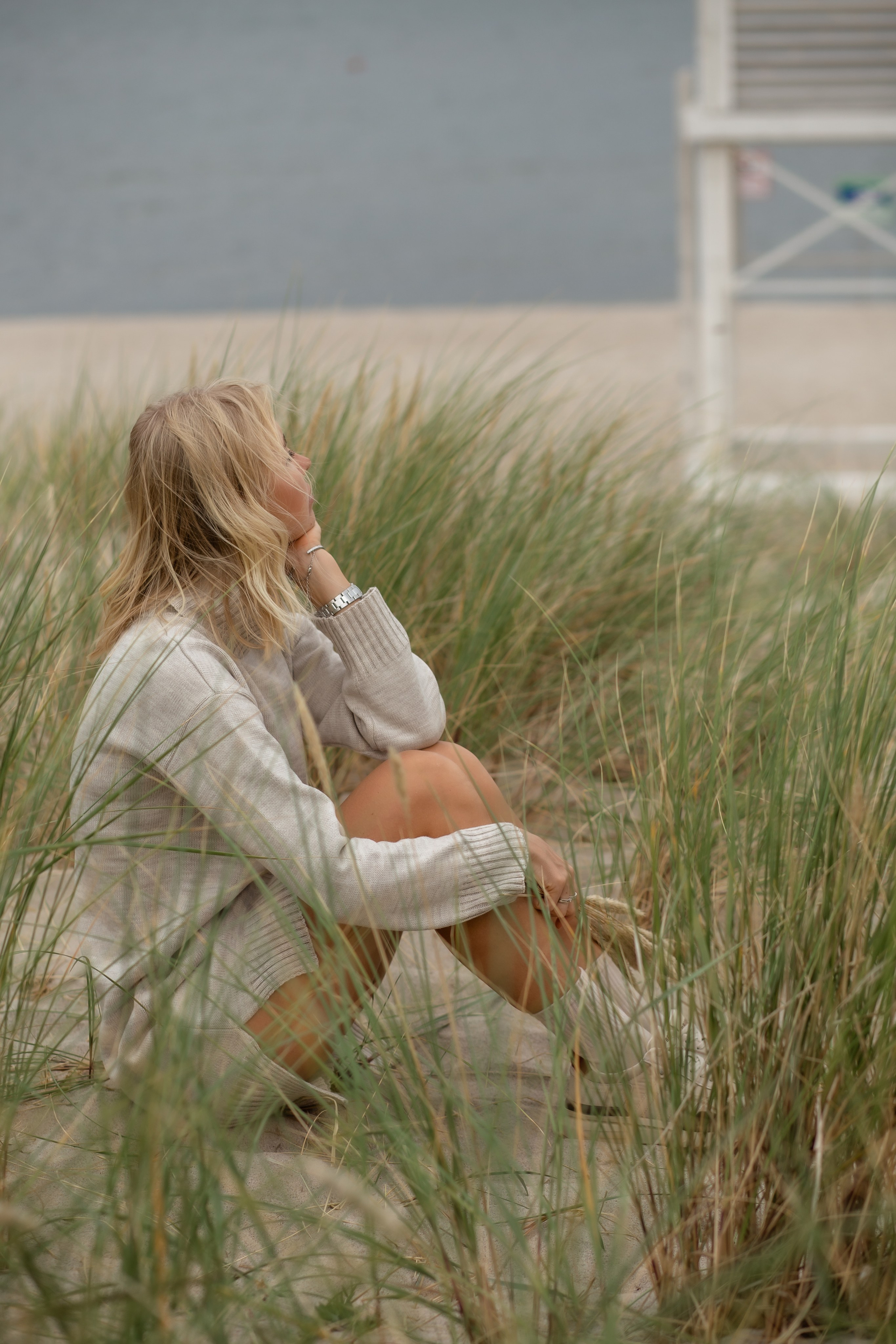 Вера в Янтарном. Перед дождем. Фотограф в Калининграде Решетникова Алина