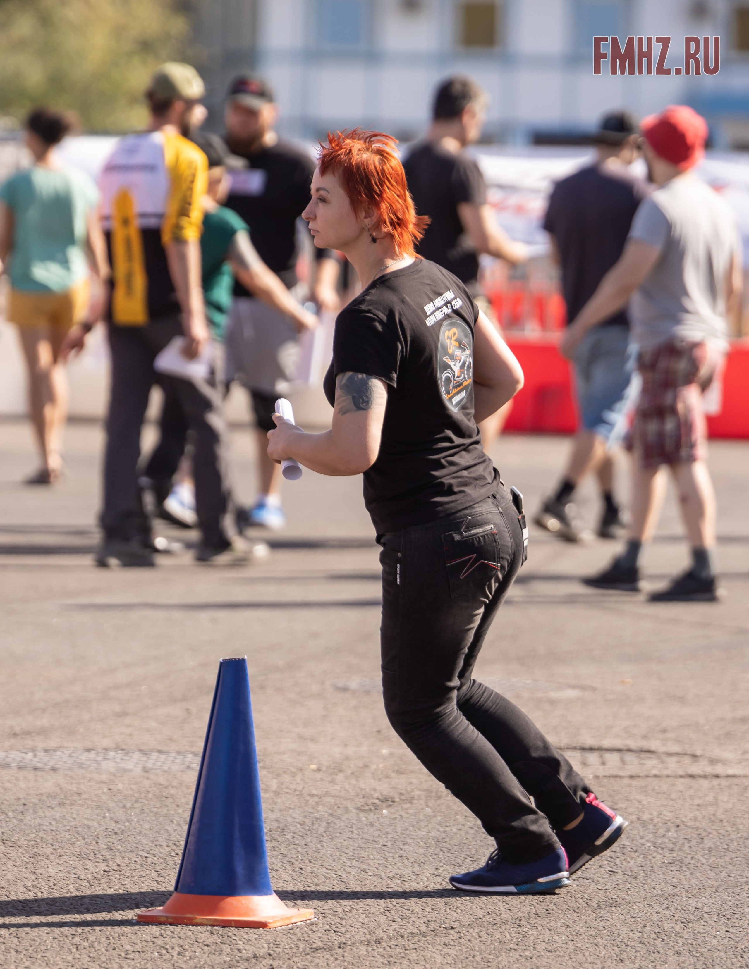 Соревнования по мотоджимхане на площадке Мосгортранс 15.09.2024. Фотограф Владимир Охрименко