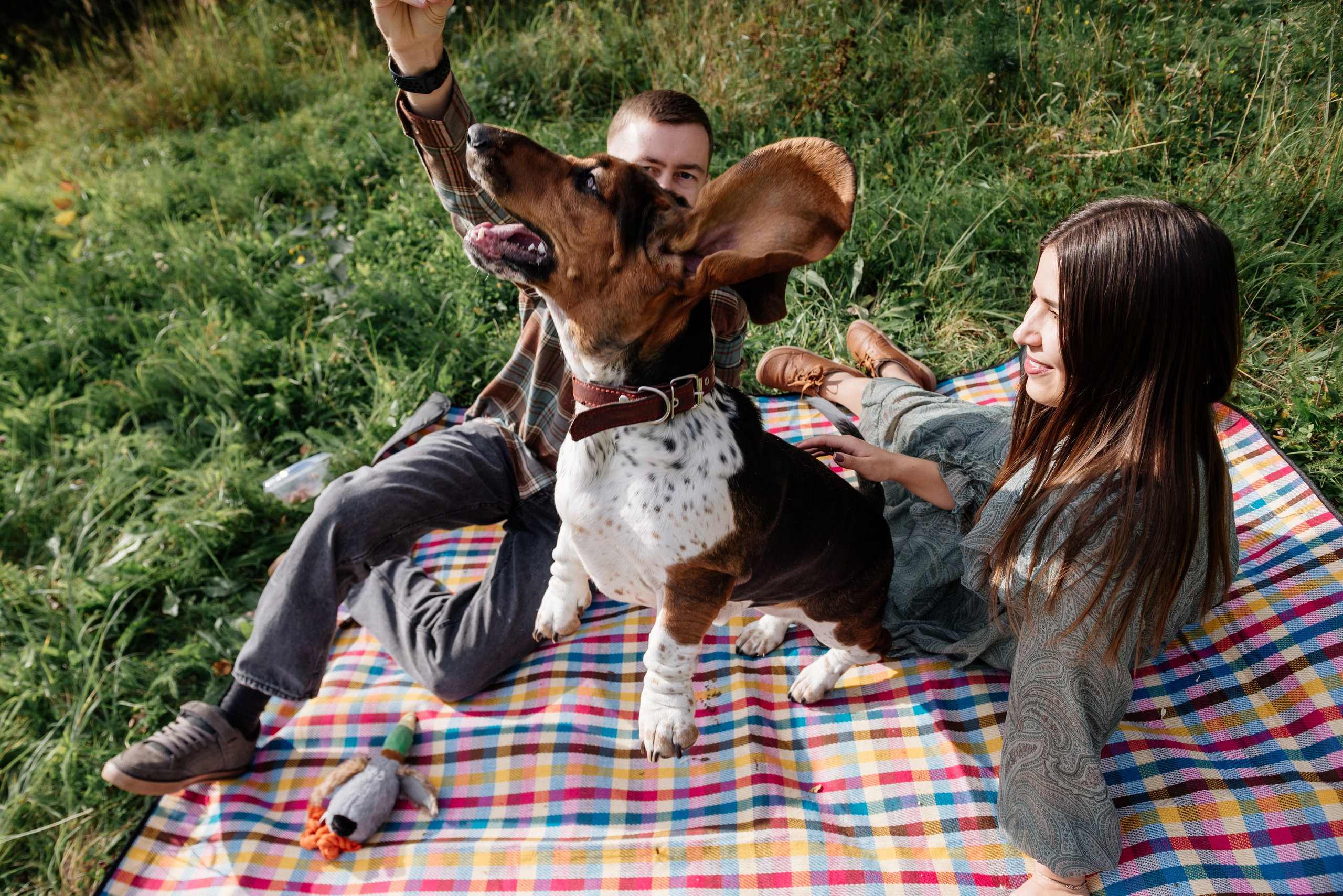 ПЕТР, ДАРЬЯ И ПЛЮША. Фотограф LANA STIL. Семейный, репортажный фотограф, студия. Женский, мужской портрет. Фотографирую территориально в г. Королев, Москва, МО