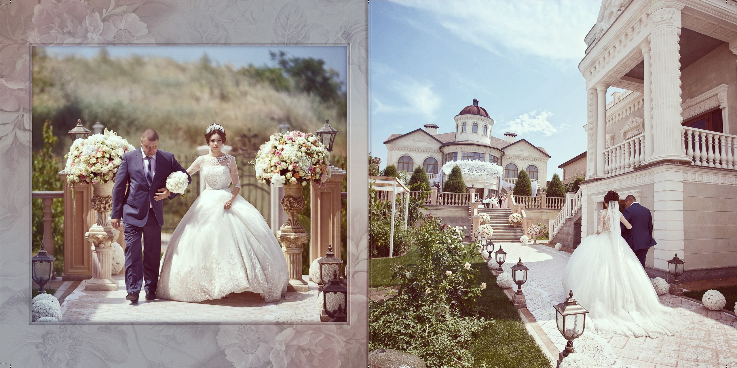 Свадебная фотокнига. Фотограф Кирсанова Наталия. Фотохудожник Наталия Кирсанова