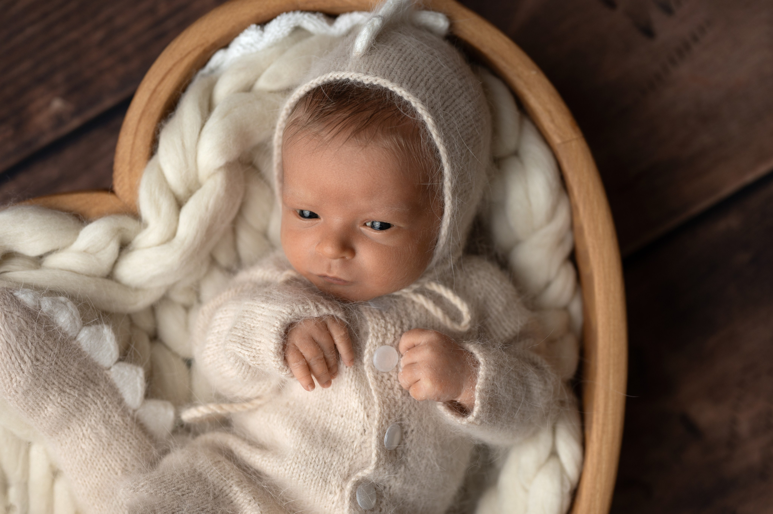 Максим 9 дней. Фотограф новорождённых Ольга Ушакова Москва