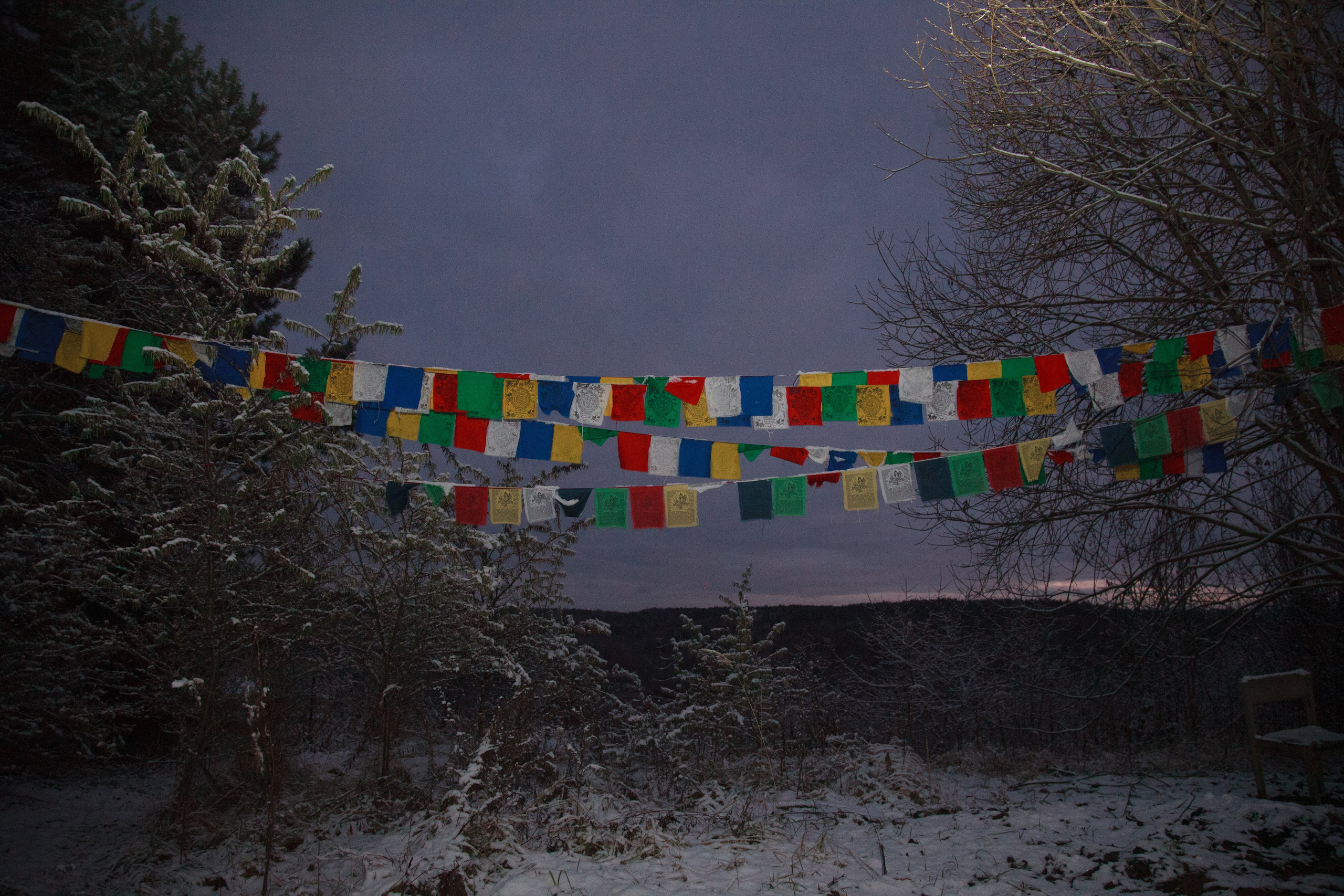 Строительство Ступы в Яхроме. Фотография, как она есть