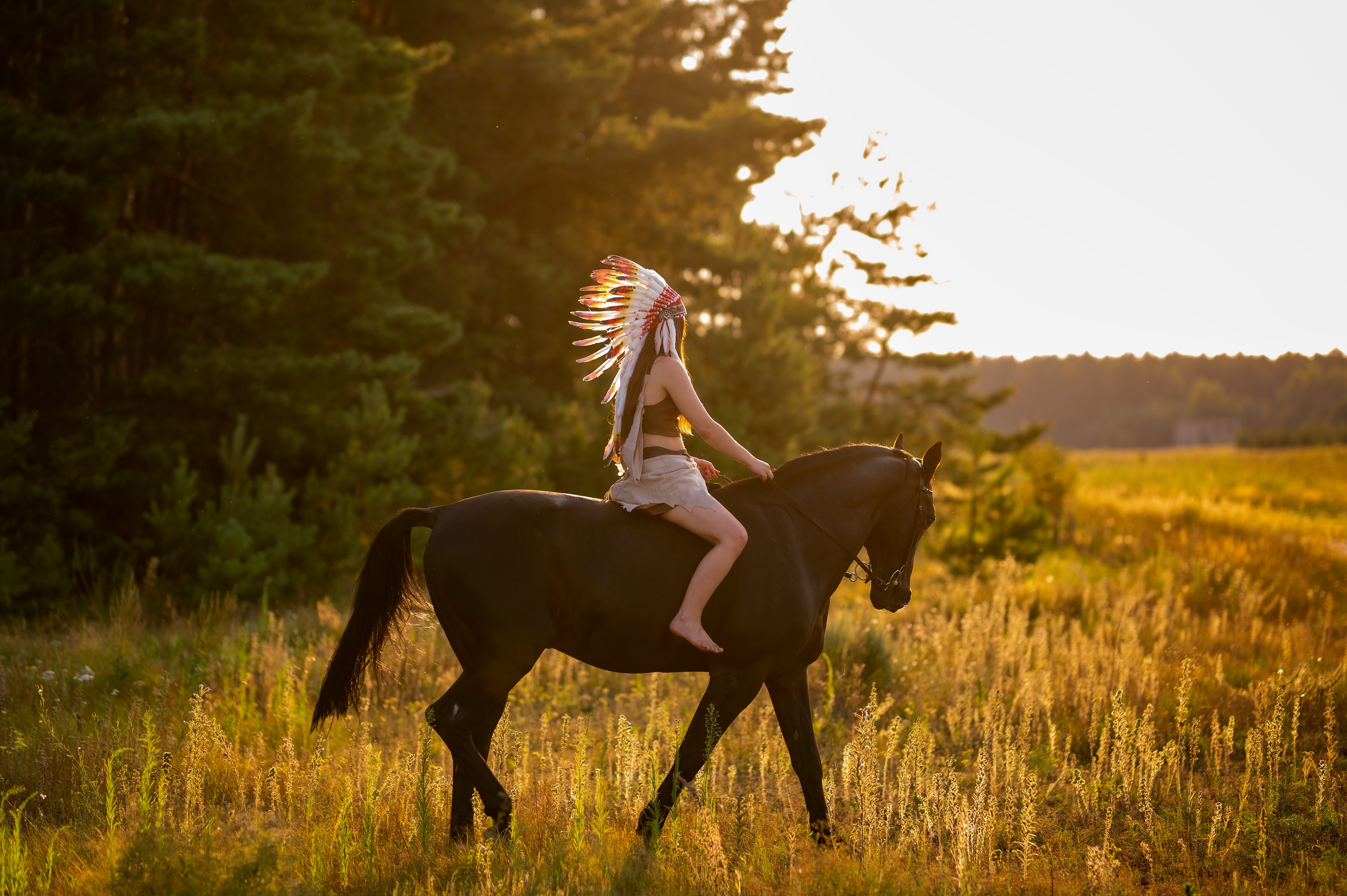 Пакахонтас. Bazarkom-photo.ru Фотограф Виктор Оськин в Старом Осколе