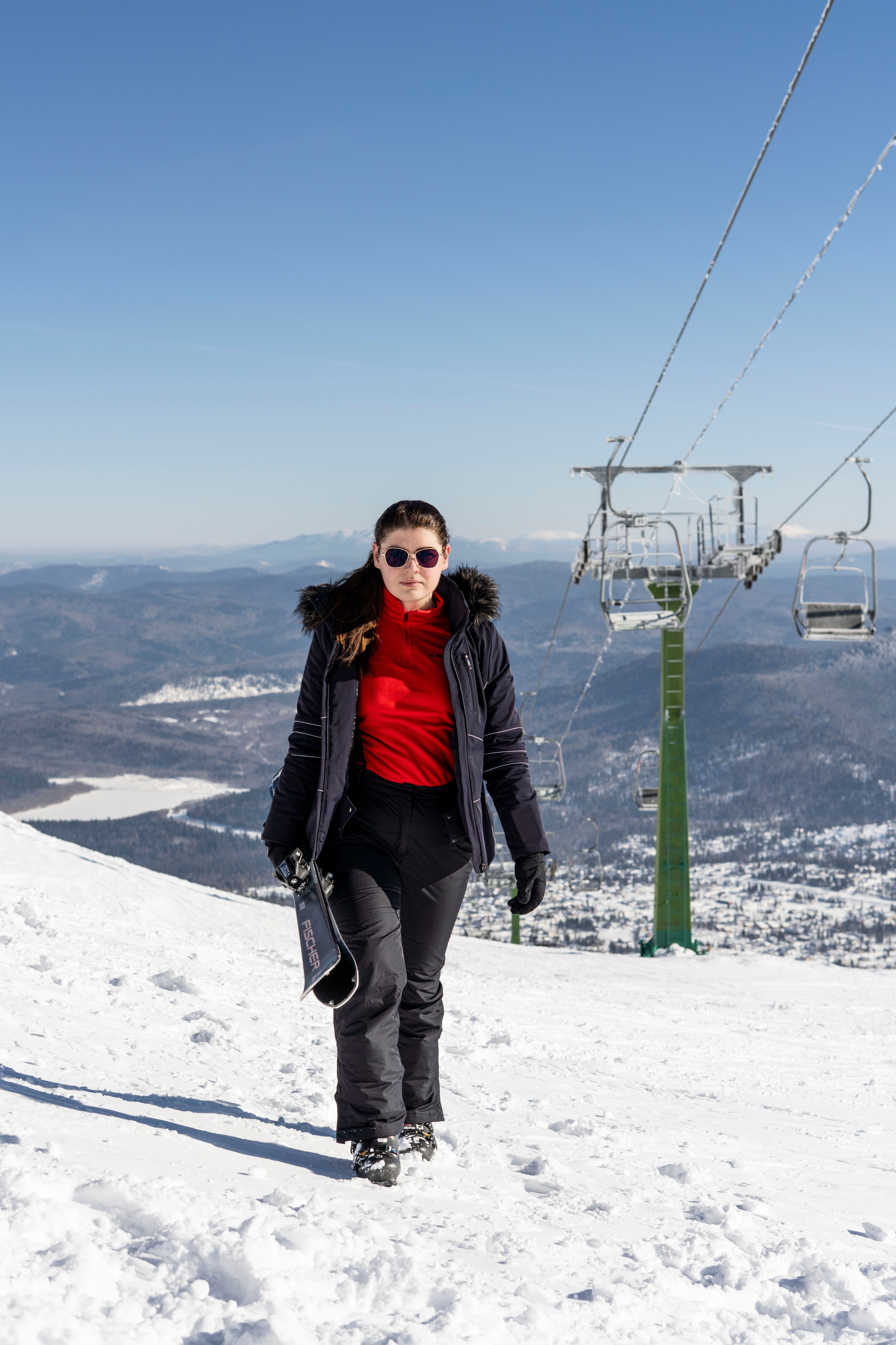 Фотосессия на вершине. Анастасия Паршукова — фотограф Шерегеш Новосибирск