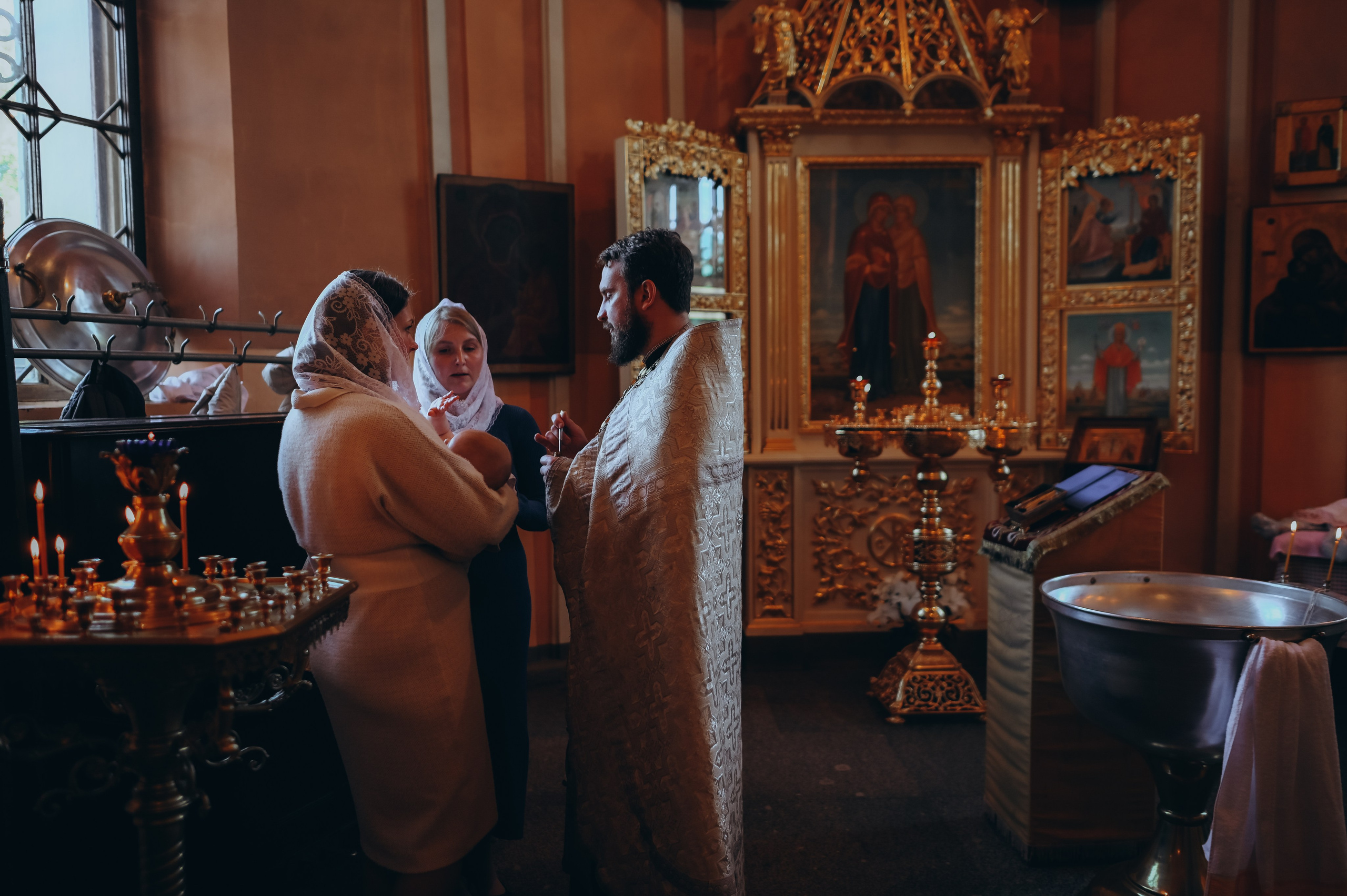 Крещение Любочки. Семейный и свадебный фотограф в Санкт-Петербурге Яна