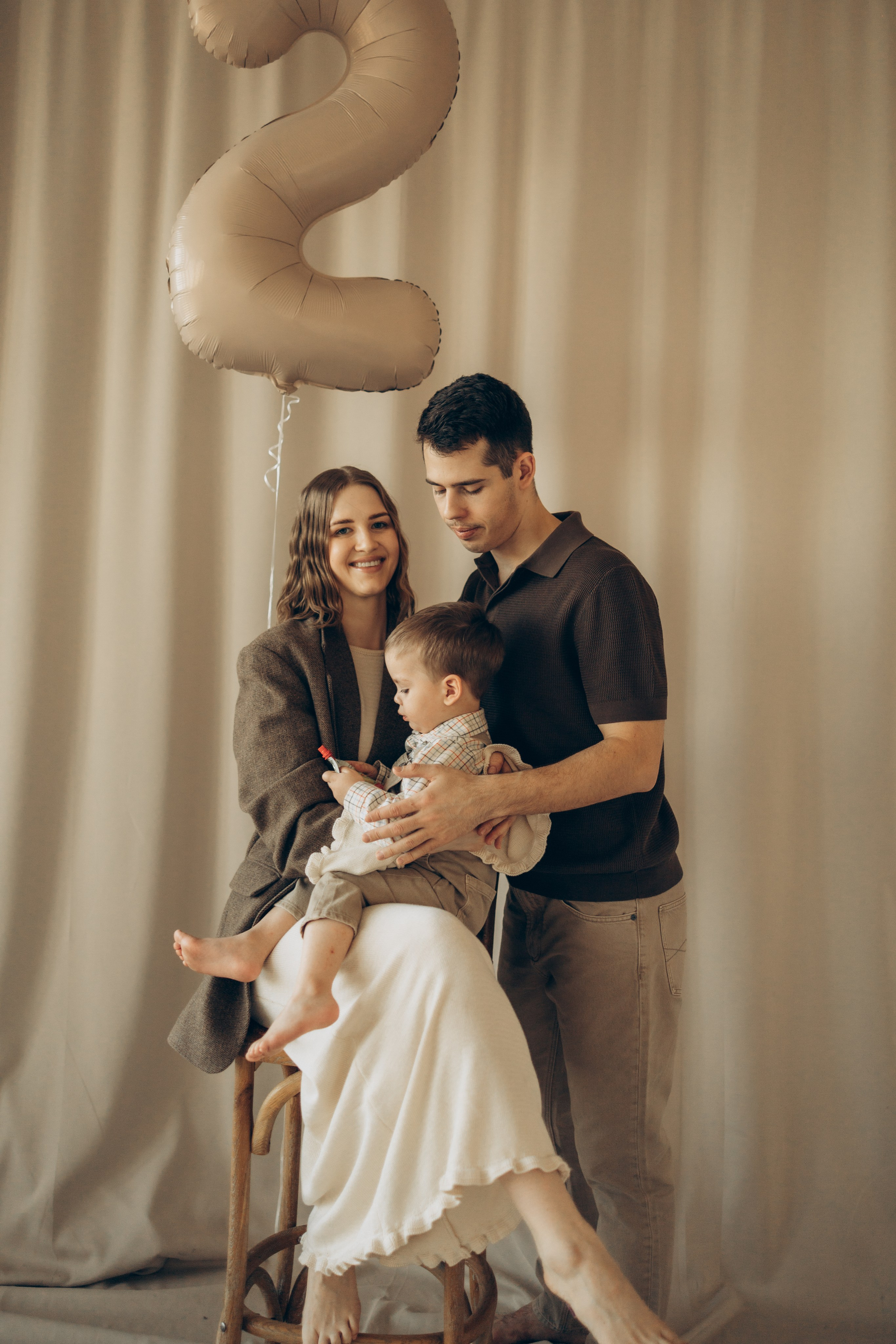 Второй годик Матвея. Семейный фотограф в Москве Анастасия Шалда