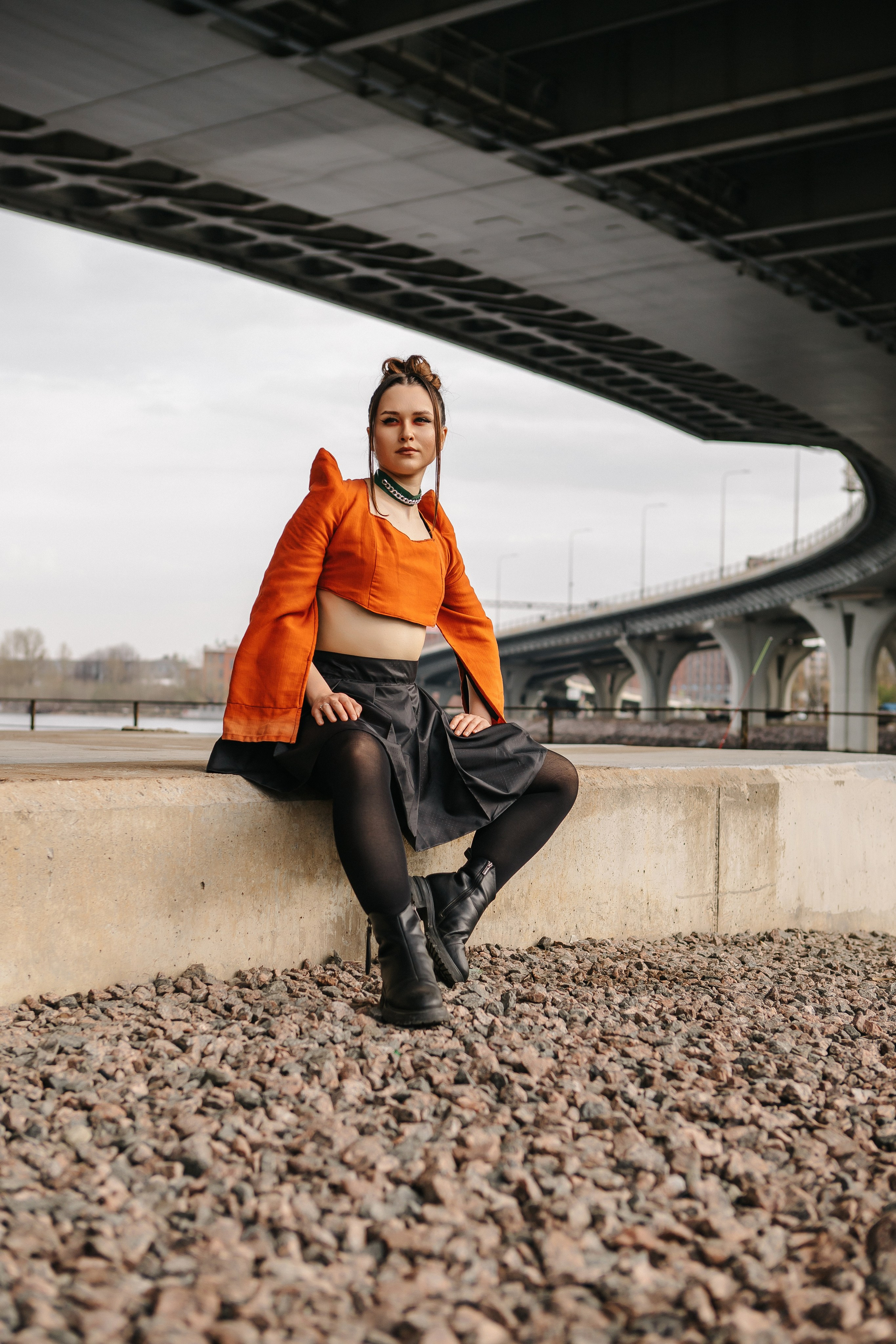 Анна — мост Бетанкура. Elena Sova — семейный и женский фотограф в Санкт-Петербурге