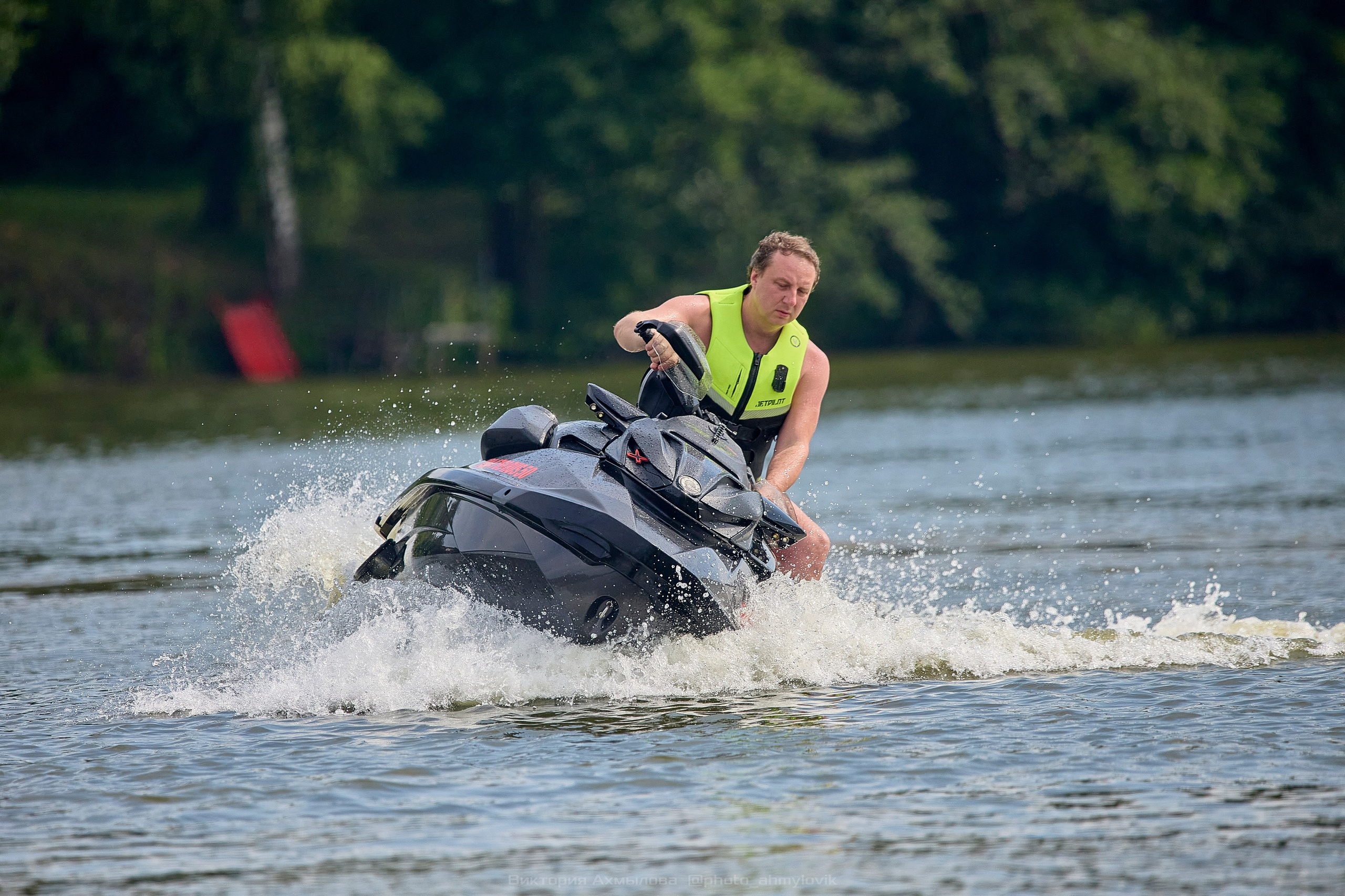 Аквабайки на Северке. Виктория Ахмылова. Фотограф в Москве