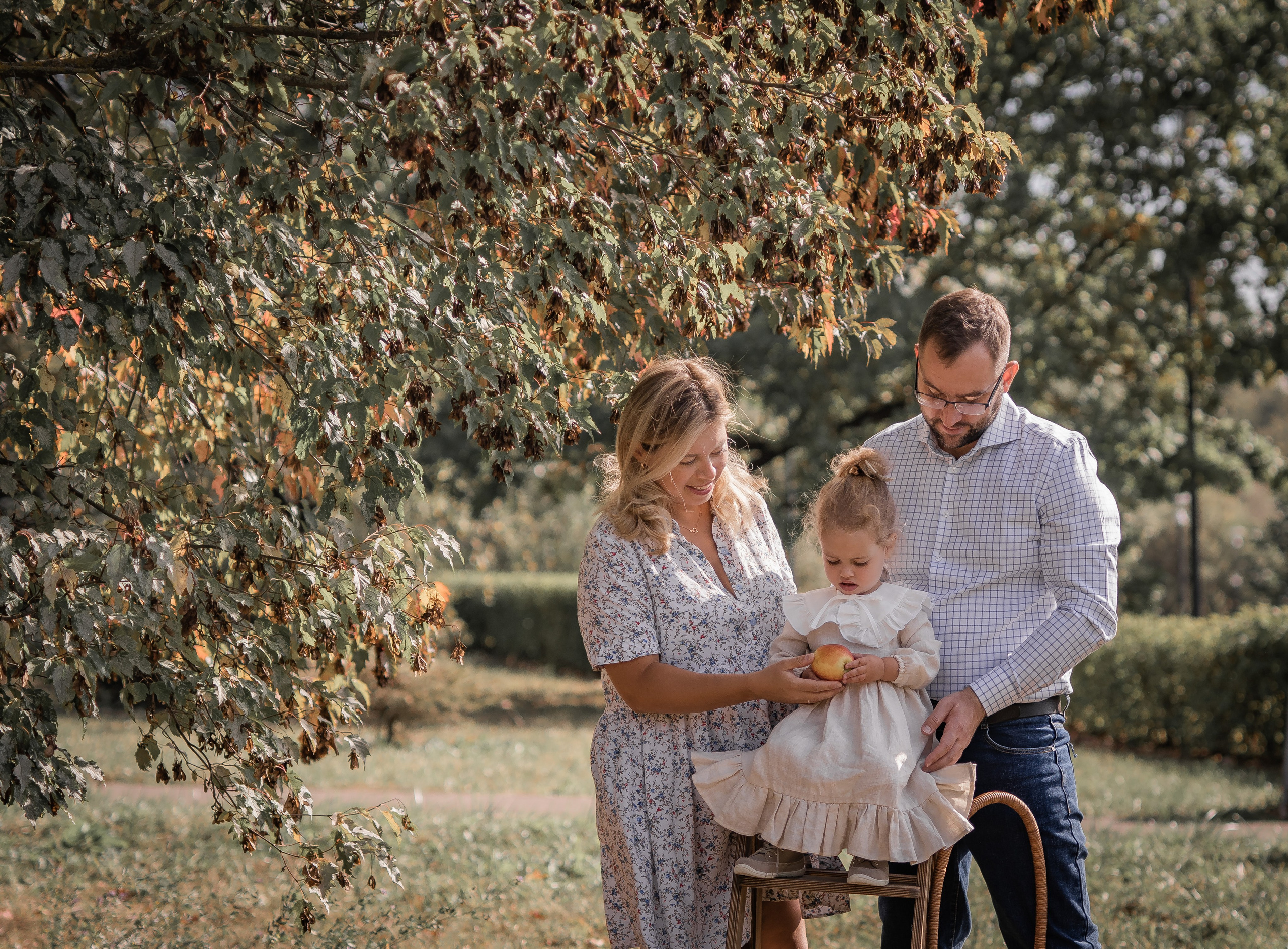 Яблоки. Семейный фотограф Ефремова Виктория