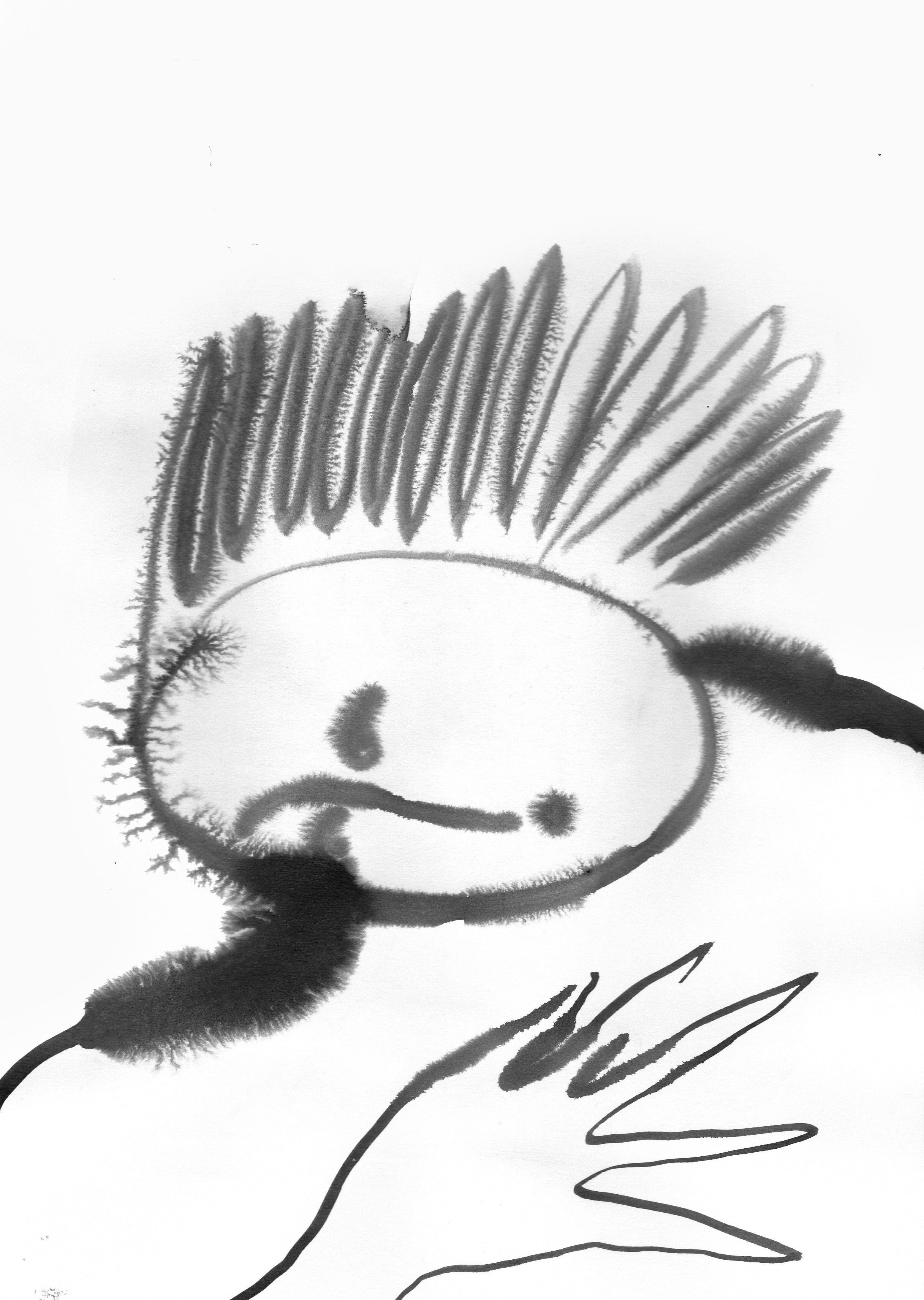 Ink Drawings. Portfolio Birdcrush