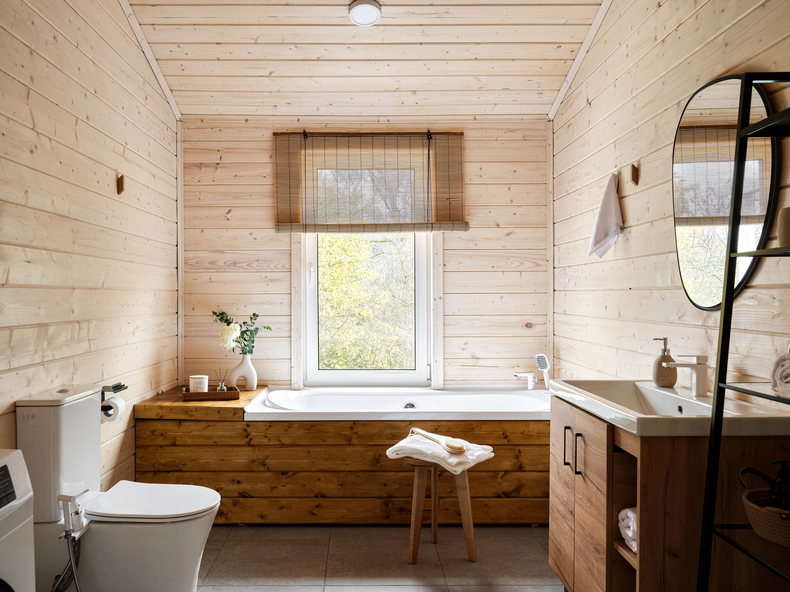 Уютный загородный дом в стиле барнхаус. Интерьерный фотограф Константин Пырьев