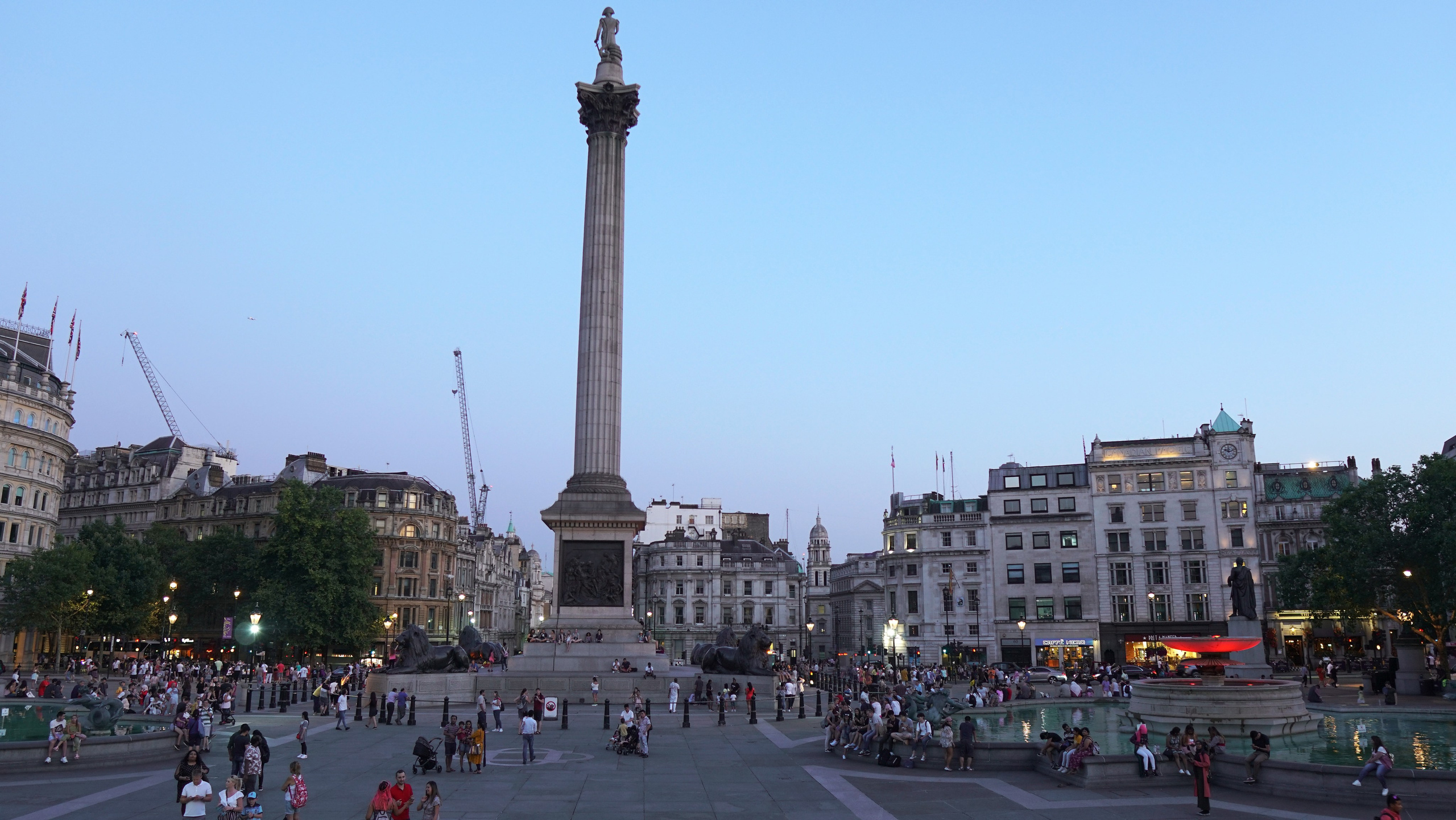 Ночной Лондон. 35 мм