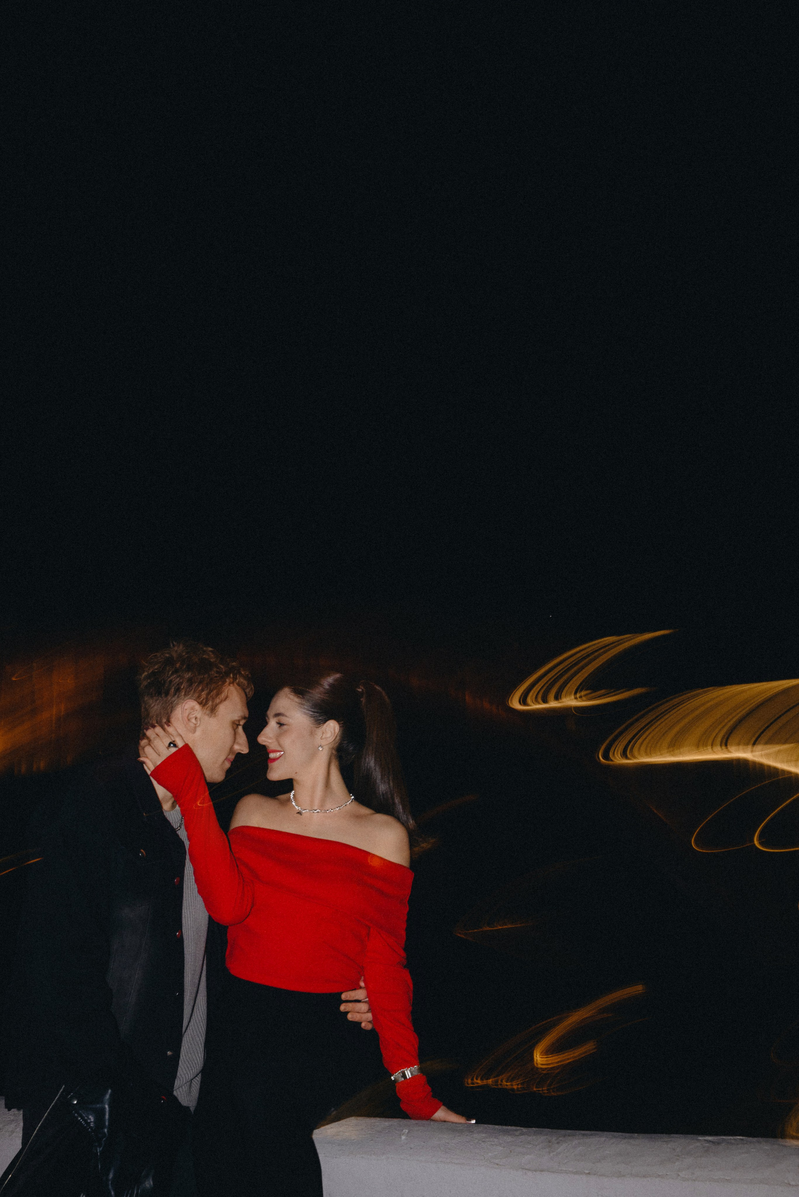 Любовь в ночном городе. Свадебный и портретный фотограф в Минске Наташа Каракулова