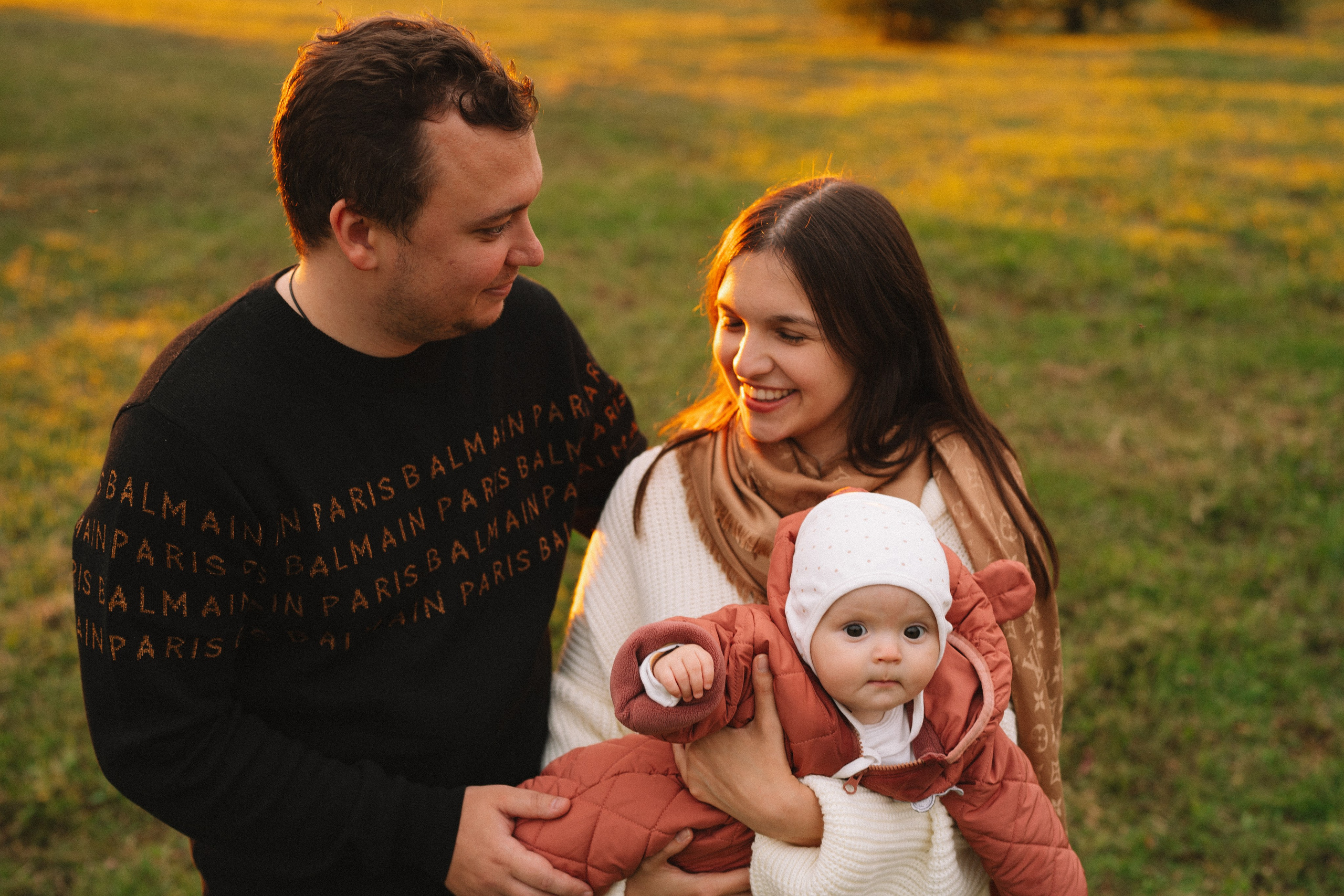 Гоша, Марина, Анюта. Семейный фотограф Валерия Фабричникова, Москва