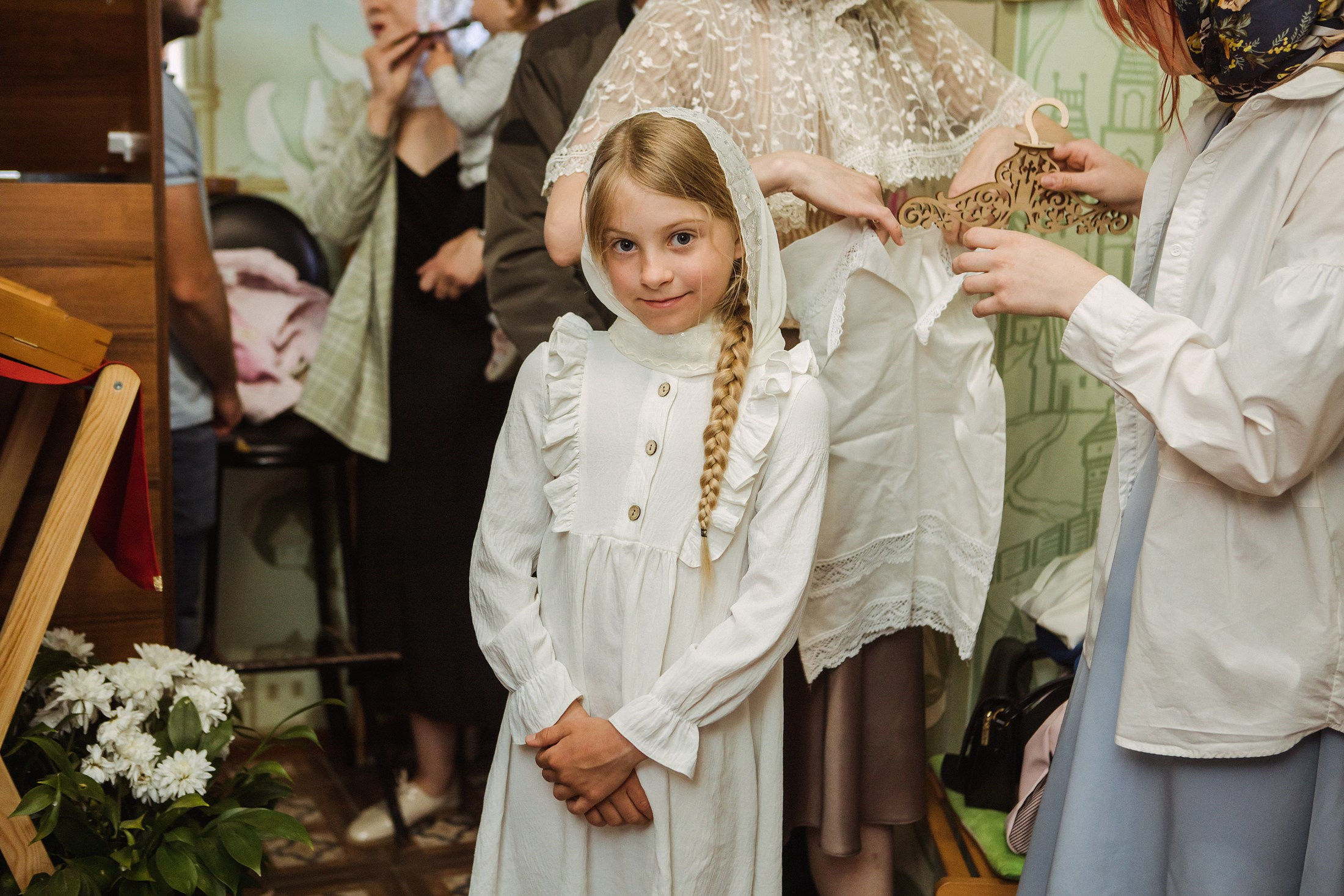 Храм Преподобного-Сергия-Радонежского. Крещение Мелании. Фотографы в городе Волгограде — Людмила Агеева и Алексей Околелов