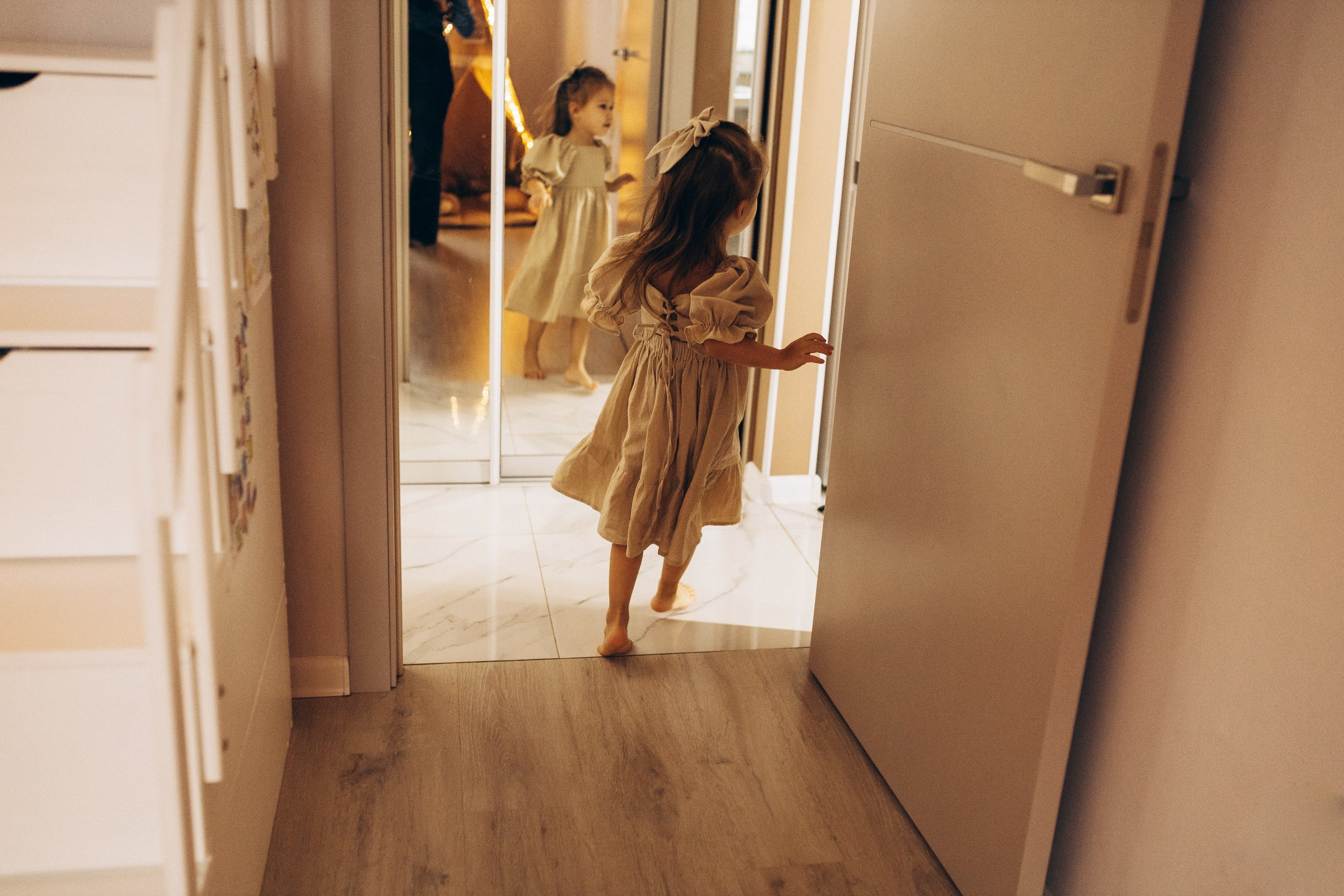 Семейная новогодняя фотосессия дома Самара. Семейный фотограф в Самаре Елена Ефимова