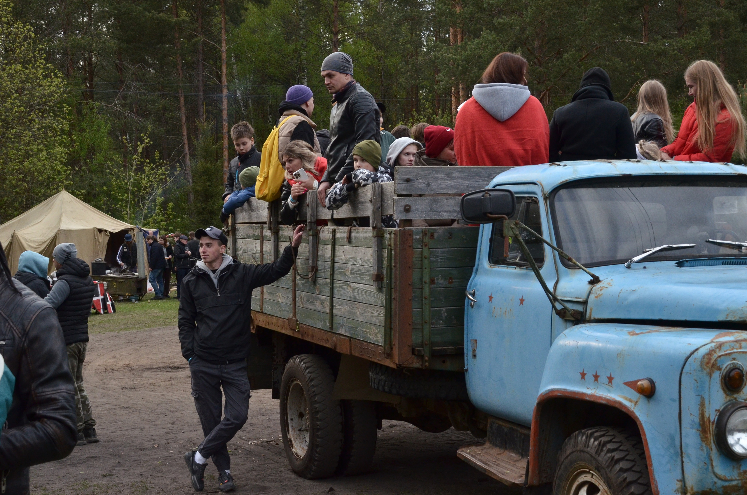 Позитивная механика, открытие сезона 2024. Портретная, сюжетная фотография