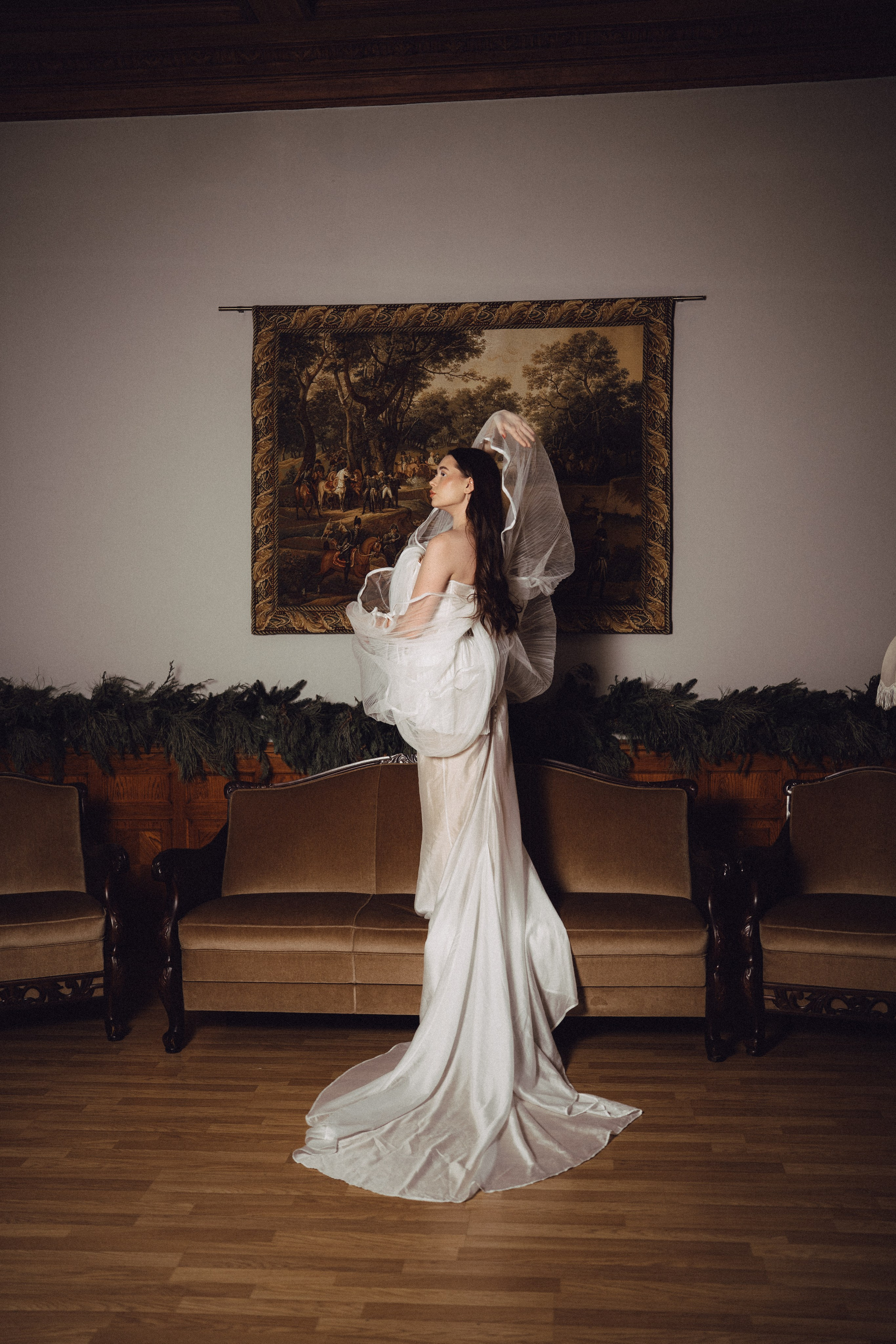 ФОТОСЕССИЯ В ВИНТАЖНОМ СТИЛЕ К НОВОМУ ГОДУ ДЛЯ ДЕВУШКИ. Профессиональный фотограф, Санкт-Петербург — Виктория Богомолова