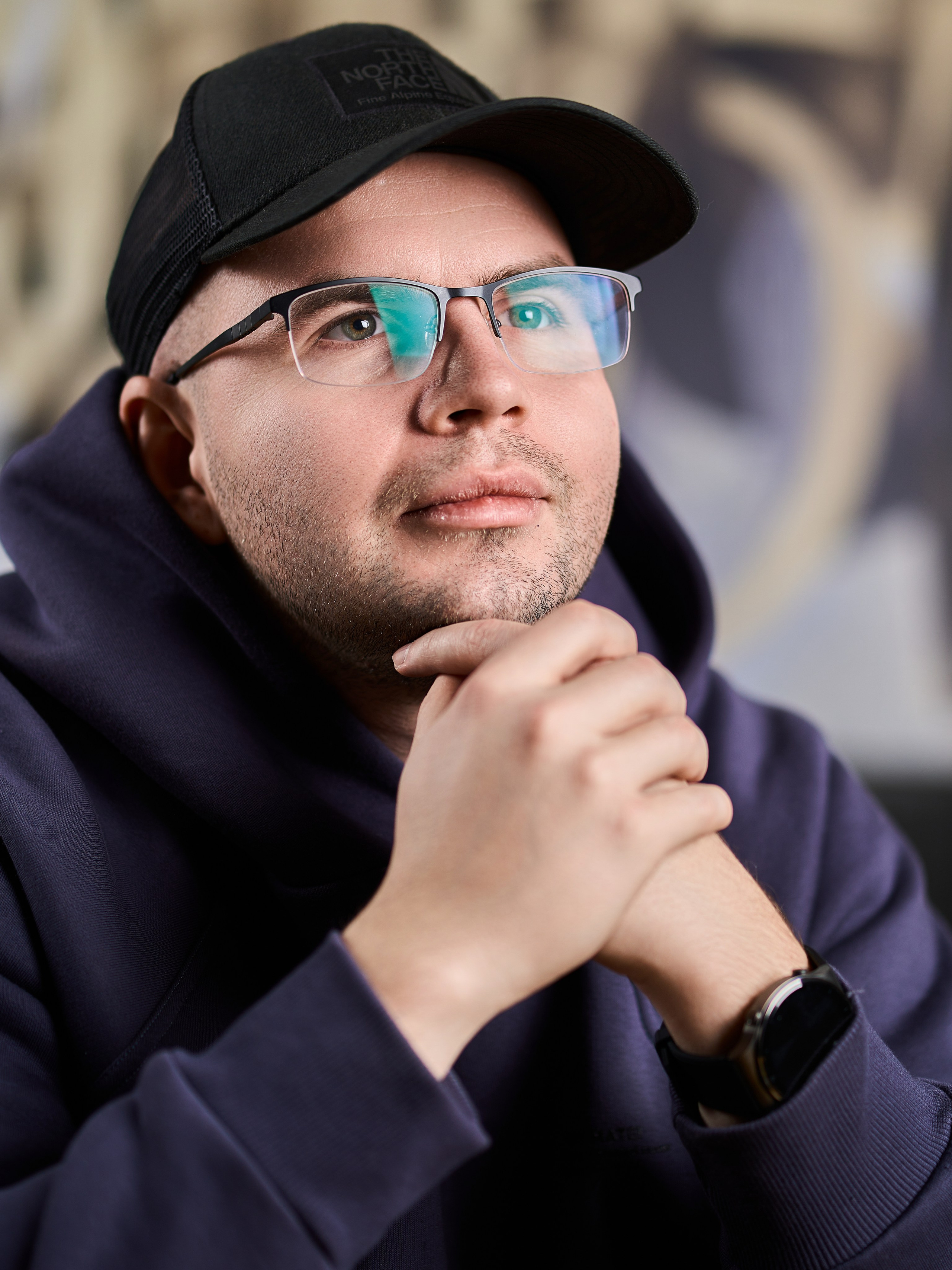 Федя: первая фотосессия в студии. Фотограф в Москве Анастасия Баева