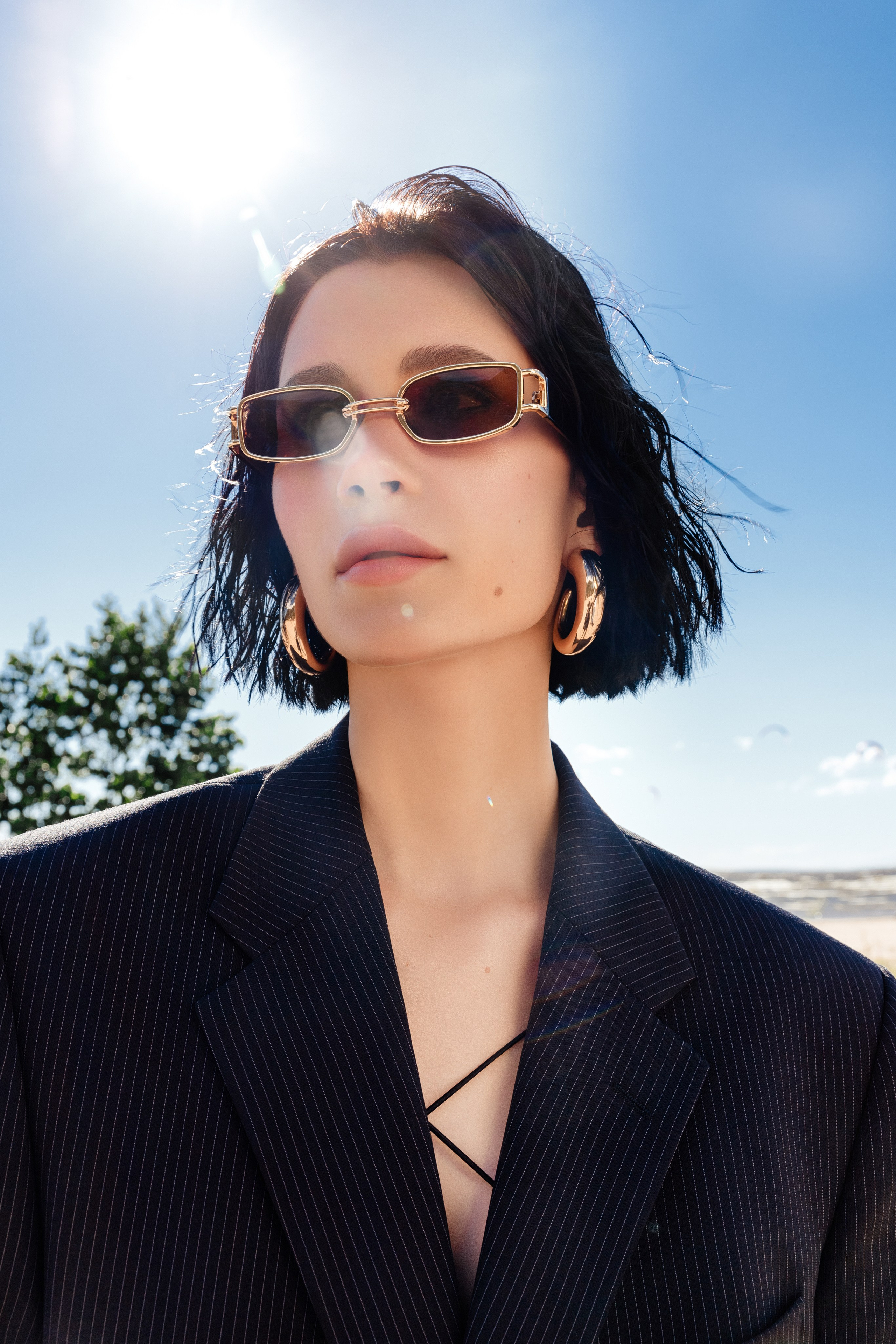 Летняя fashion-съёмка в Петербурге — на Финском заливе