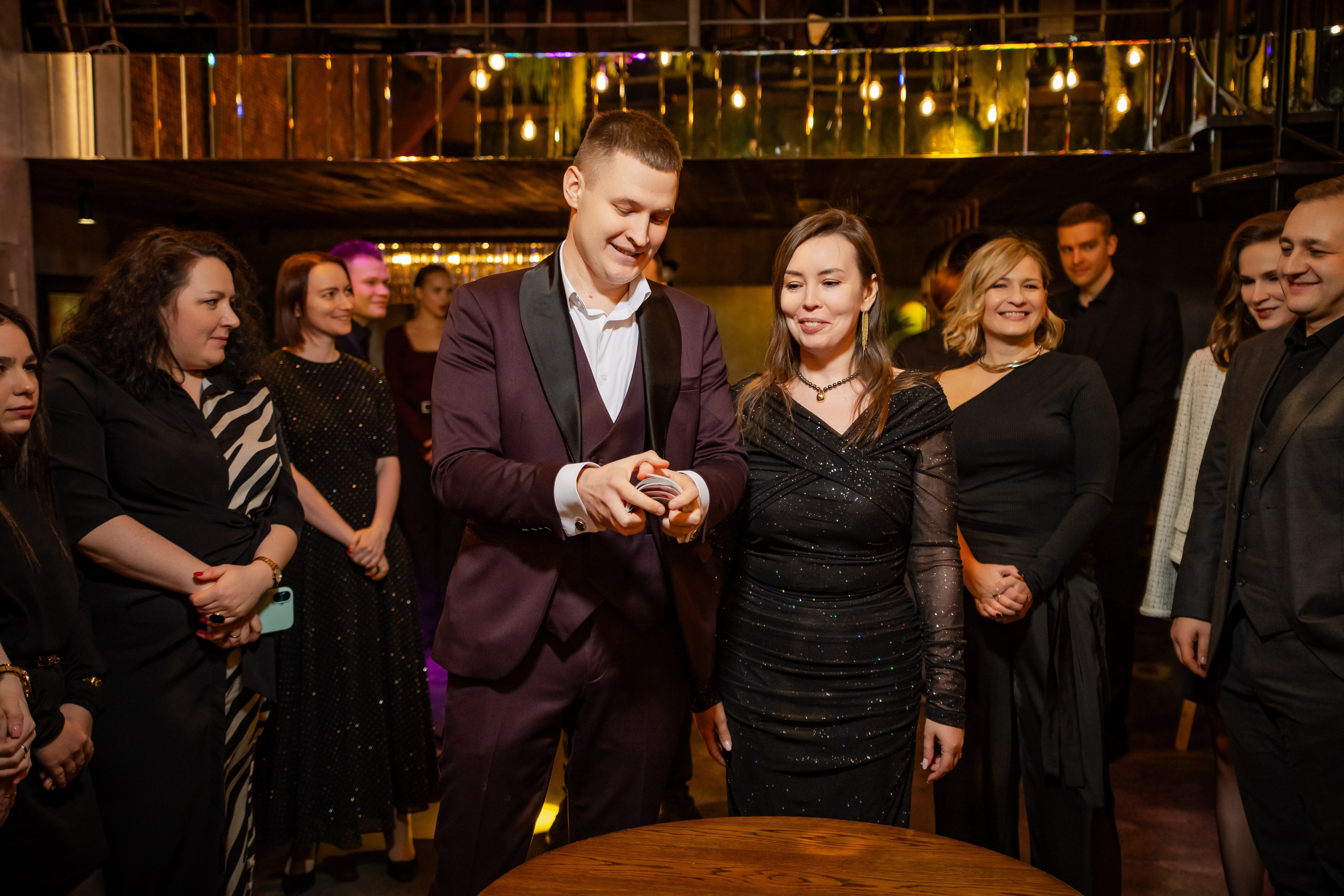 Корпоратив в ресторане Tsinist Декабрь 2025. Фотограф Александр Вишняков