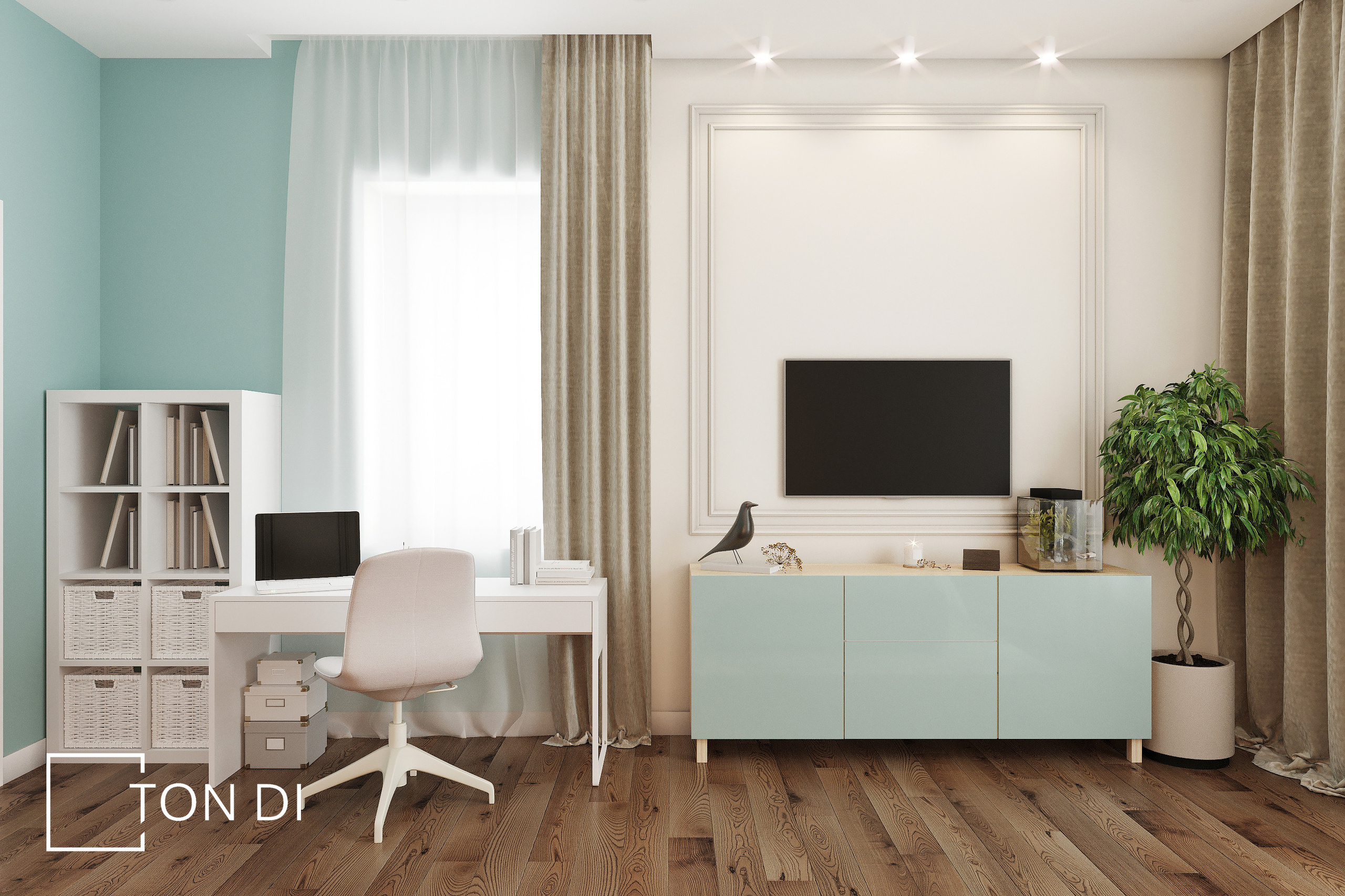 Дизайн-проект частного дома в Ленинградской области. Дизайнер интерьера квартир и частных домов