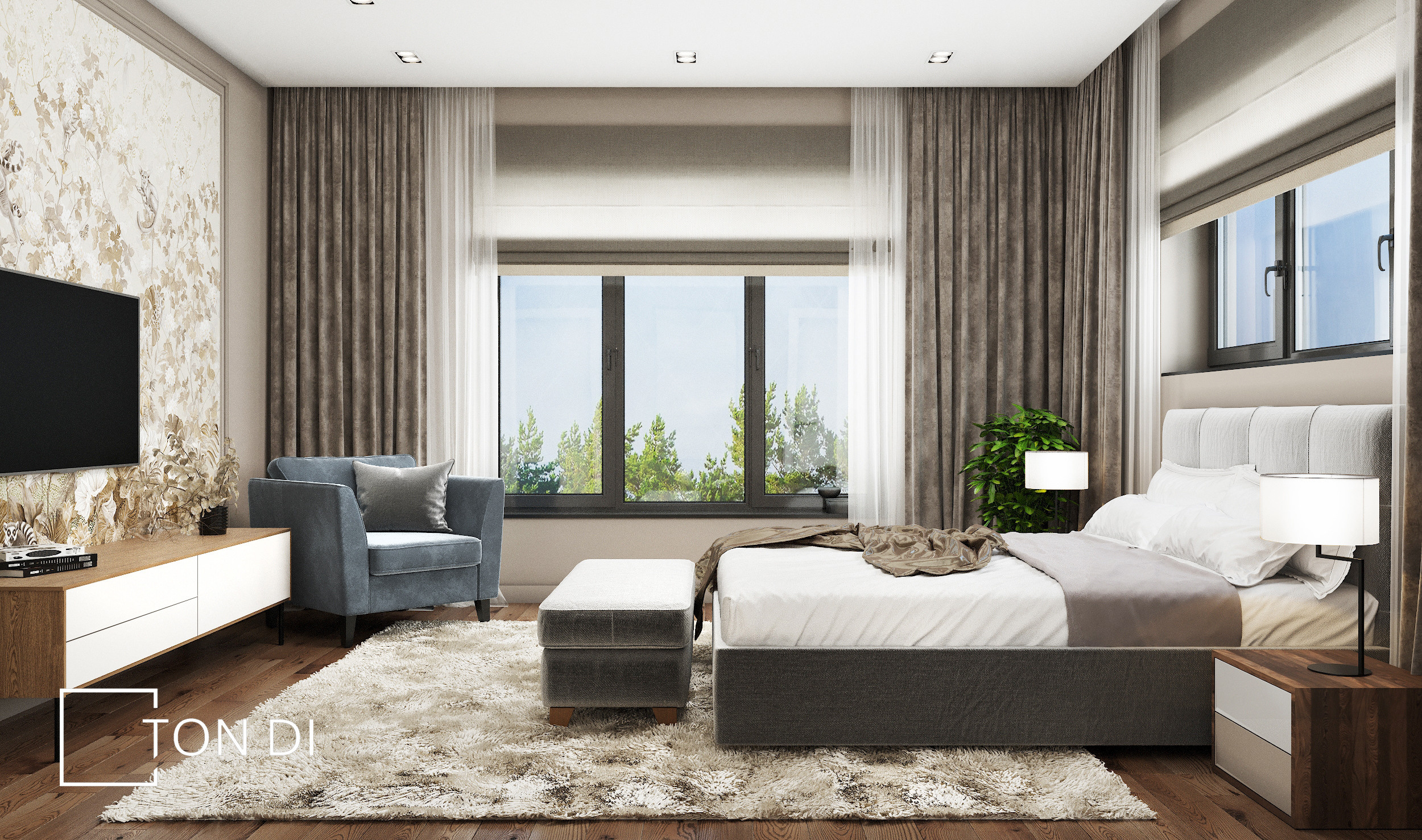 Дизайн-проект частного дома в Ленинградской области. Дизайнер интерьера квартир и частных домов