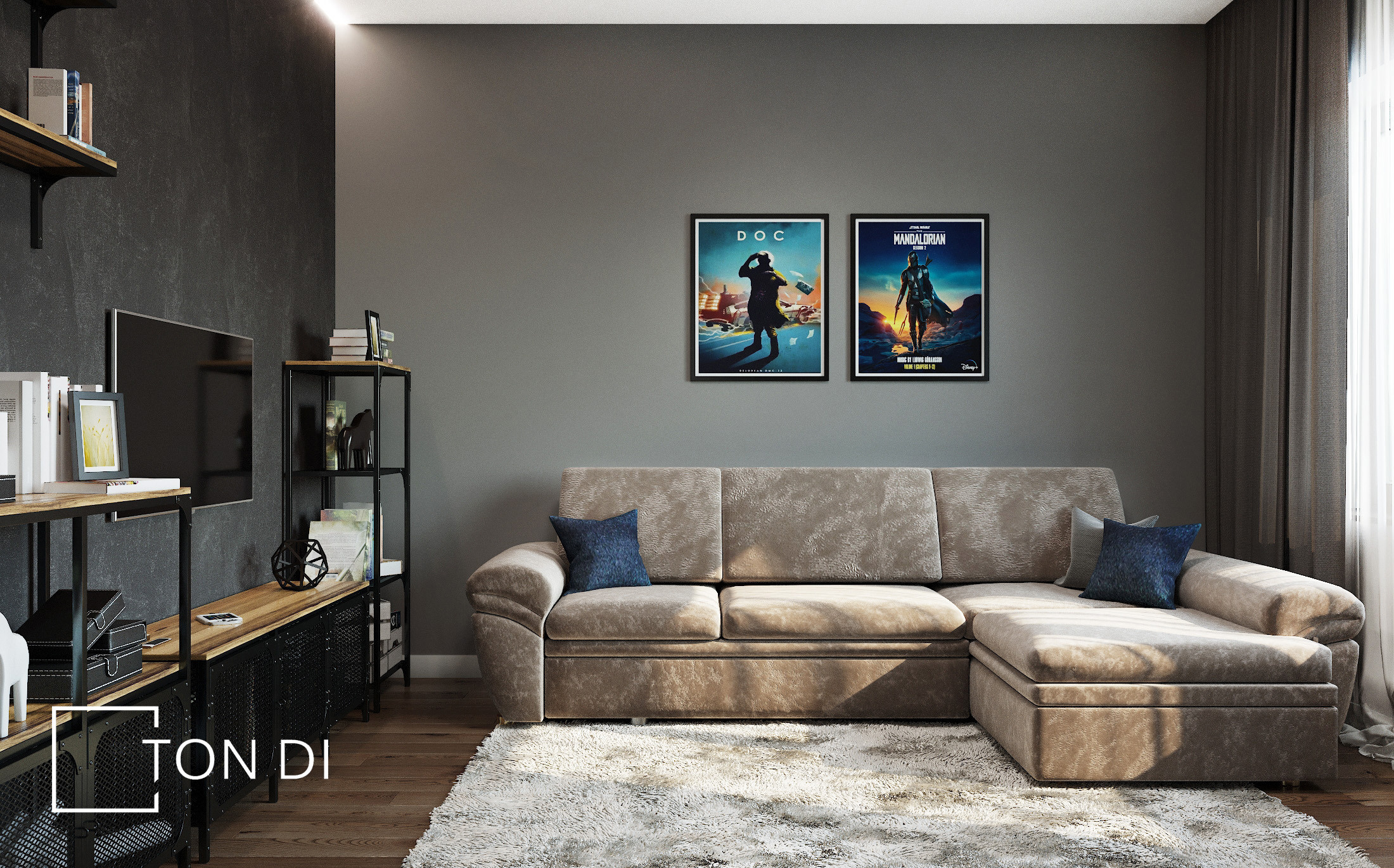 Дизайн-проект частного дома в Ленинградской области. Дизайнер интерьера квартир и частных домов