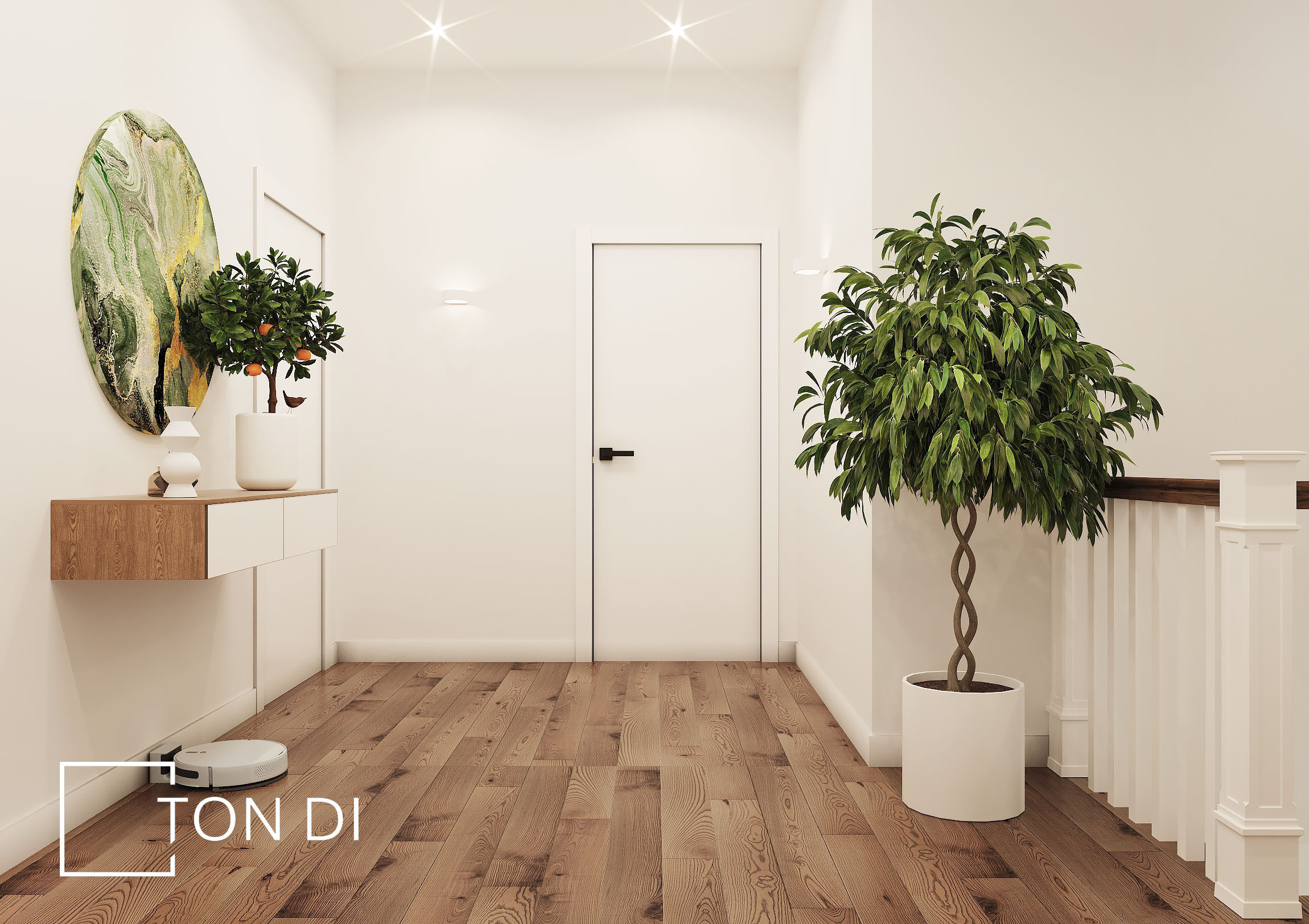 Дизайн-проект частного дома в Ленинградской области. Дизайнер интерьера квартир и частных домов