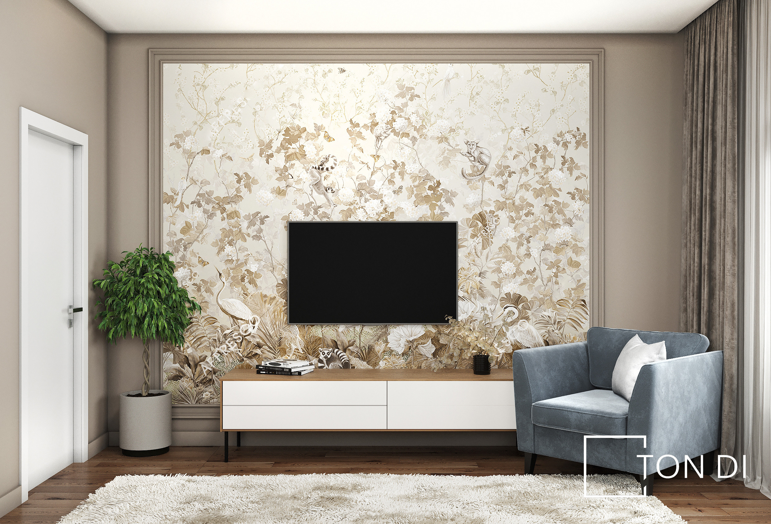 Дизайн-проект частного дома в Ленинградской области. Дизайнер интерьера квартир и частных домов