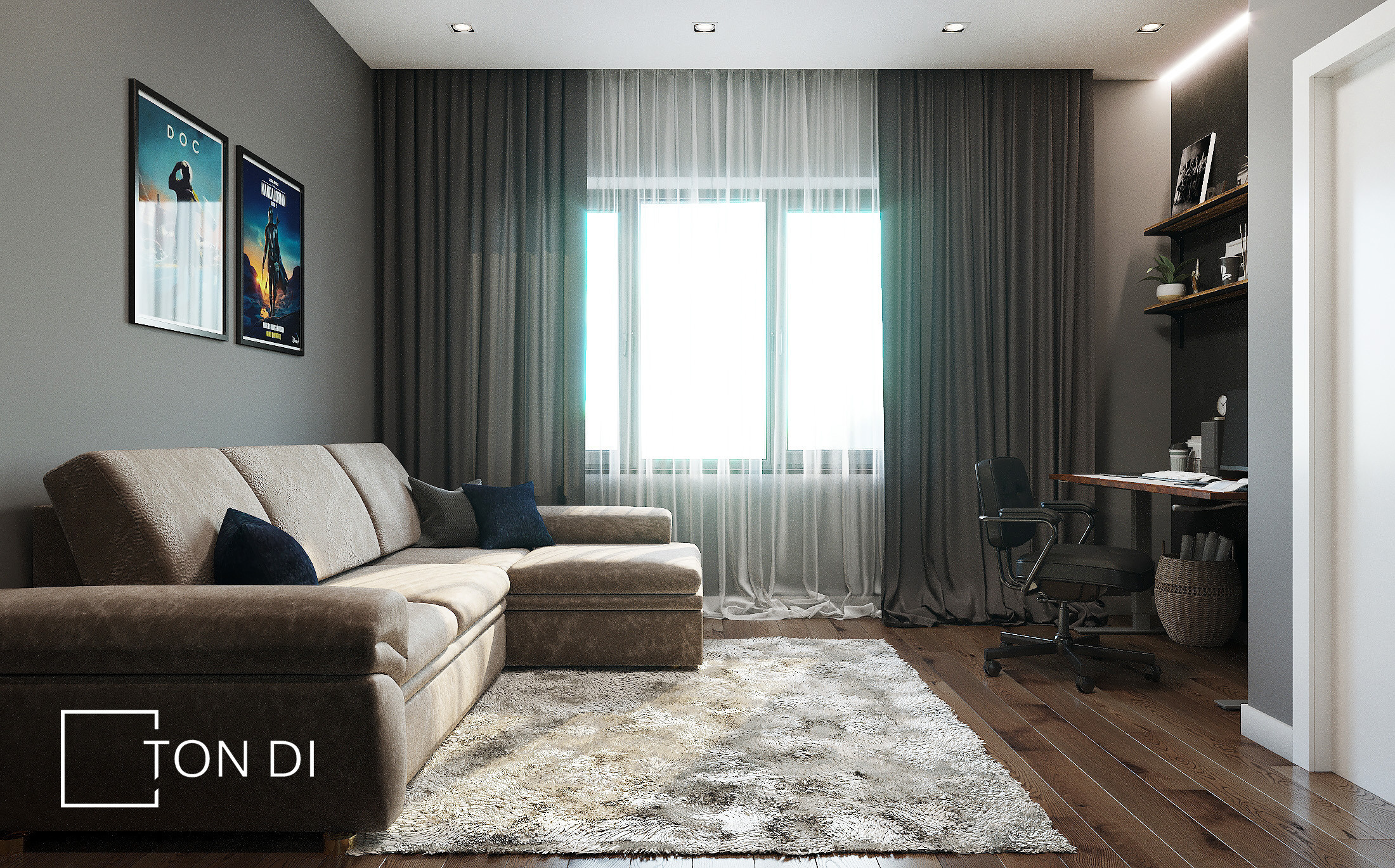 Дизайн-проект частного дома в Ленинградской области. Дизайнер интерьера квартир и частных домов