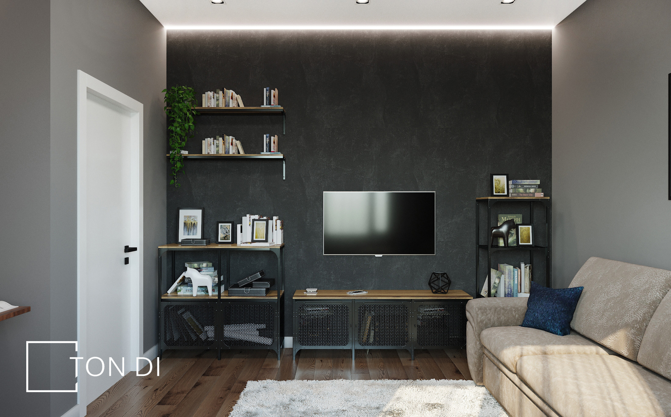 Дизайн-проект частного дома в Ленинградской области. Дизайнер интерьера квартир и частных домов