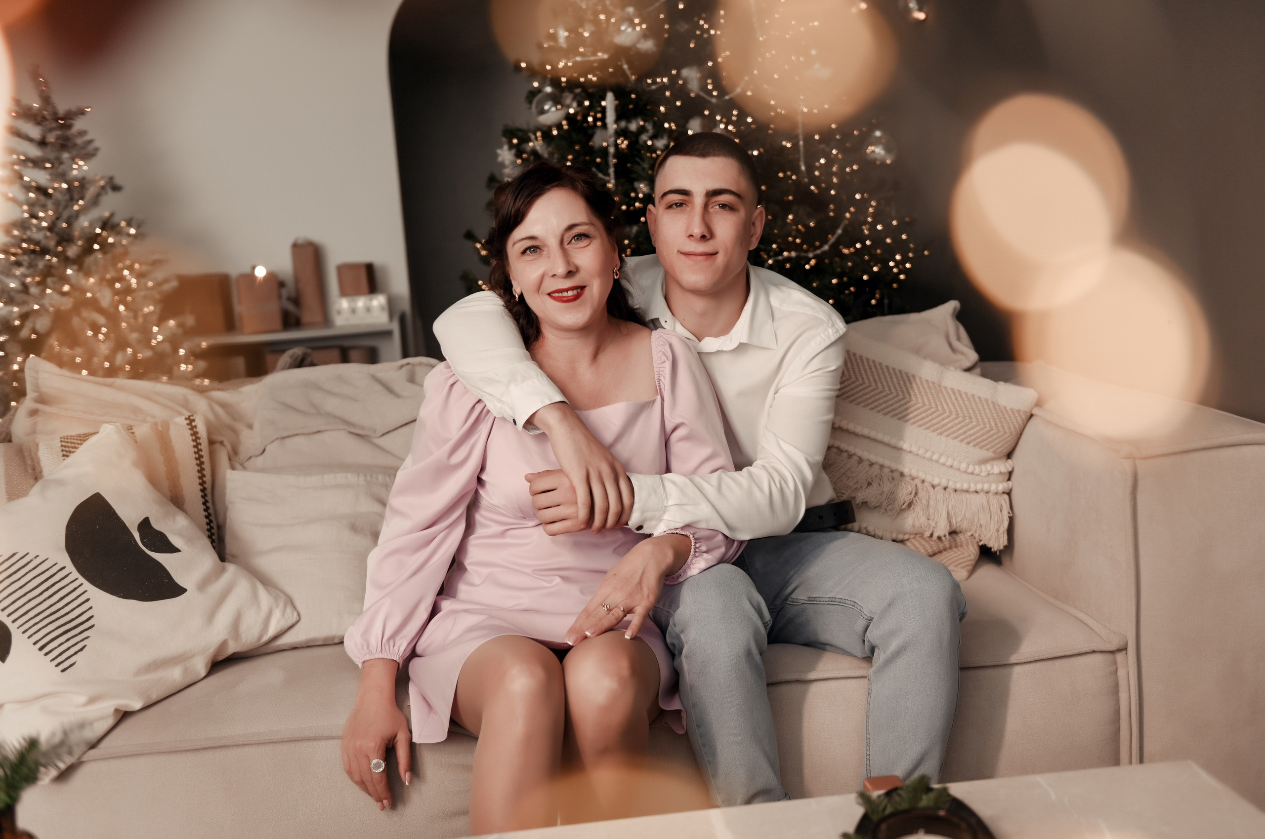 Новогодняя семейная. Свадебный, семейный, детский, контент фотограф в Омске Максим Ильин
