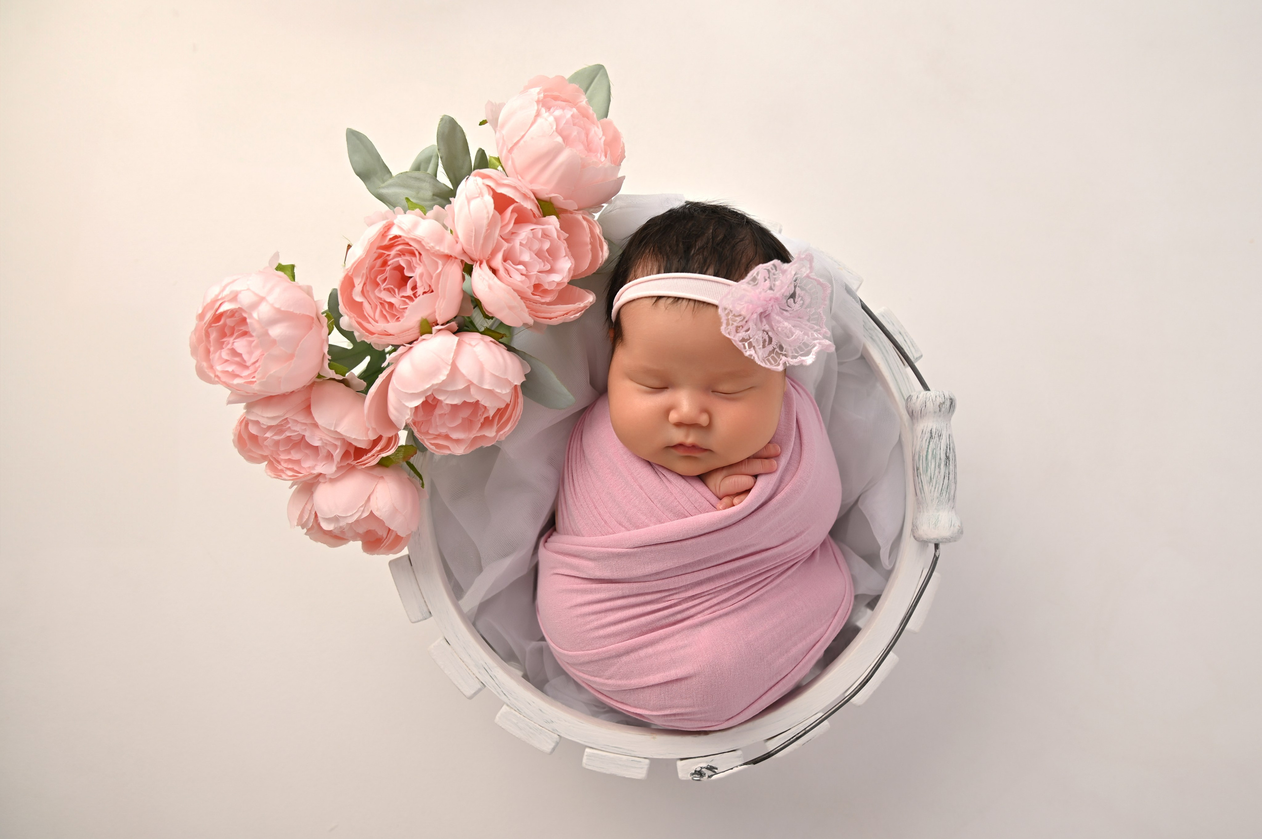 Мариям 17 дней. Фотограф Новорожденных и семейный Элла Огай г. Сатпаев