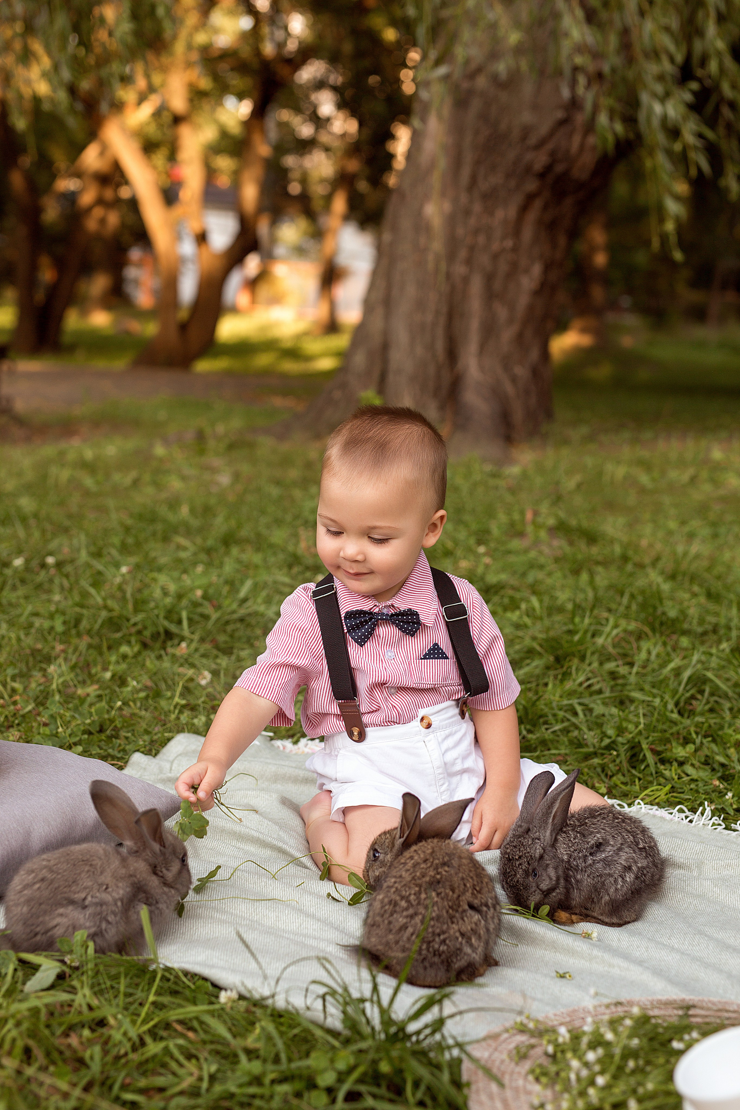 Пикник с крольчатами. Людмила Далидович топовый семейный фотограф Находка/Владивосток