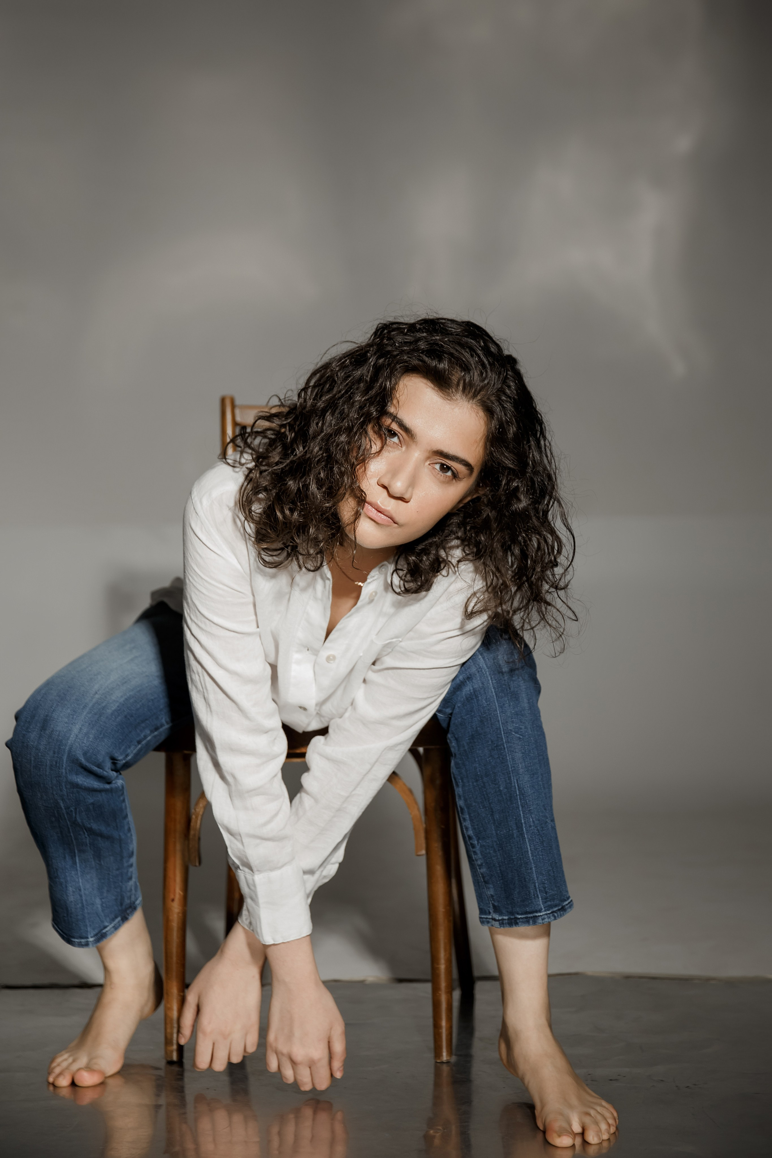 Фотосессия в студии «Классическая женственность». Портретный и свадебный фотограф Алла Карени Москва